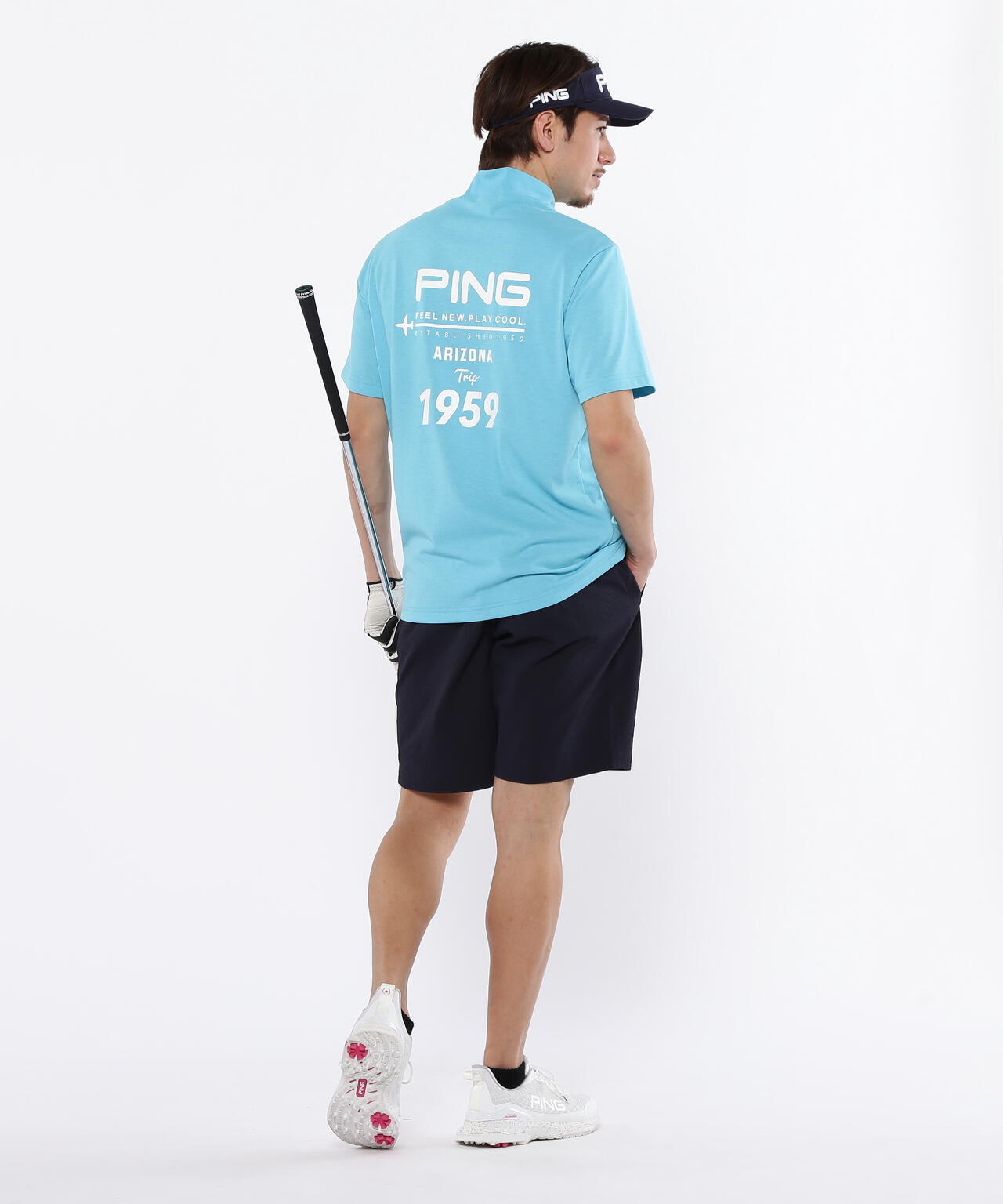 【PING APPAREL】全方向ストレッチサッカーショートパンツ <NATIVE> (MENS)