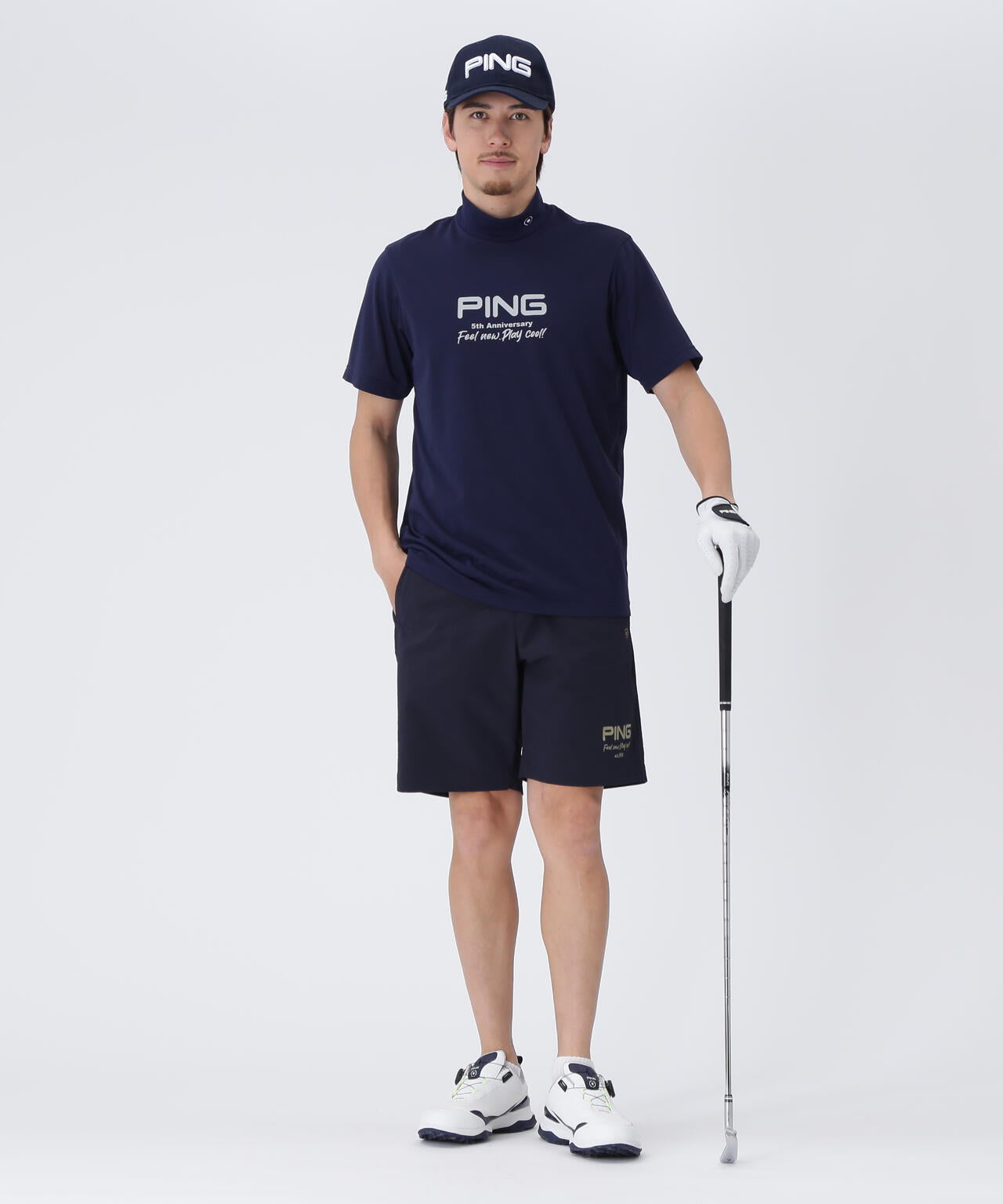 【PING APPAREL】全方向ストレッチサッカーショートパンツ <NATIVE> (MENS)
