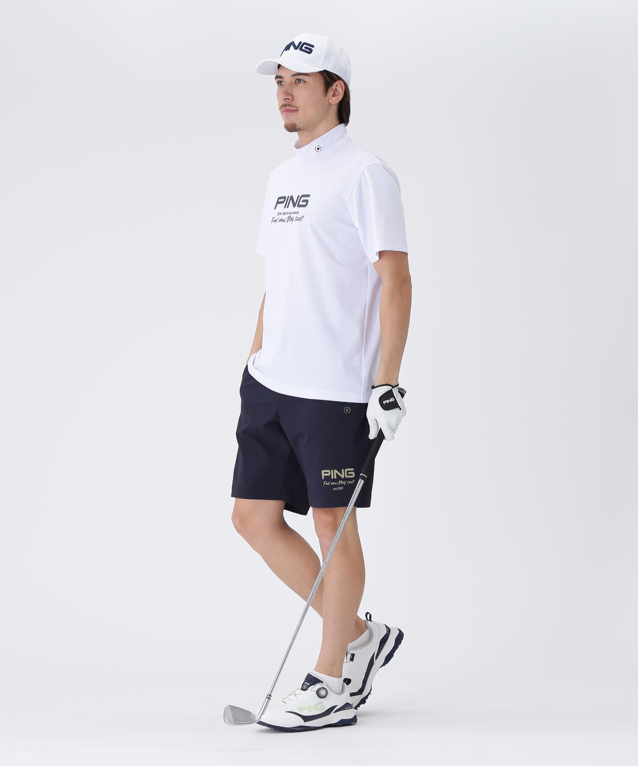 【PING APPAREL】全方向ストレッチサッカーショートパンツ <NATIVE> (MENS)