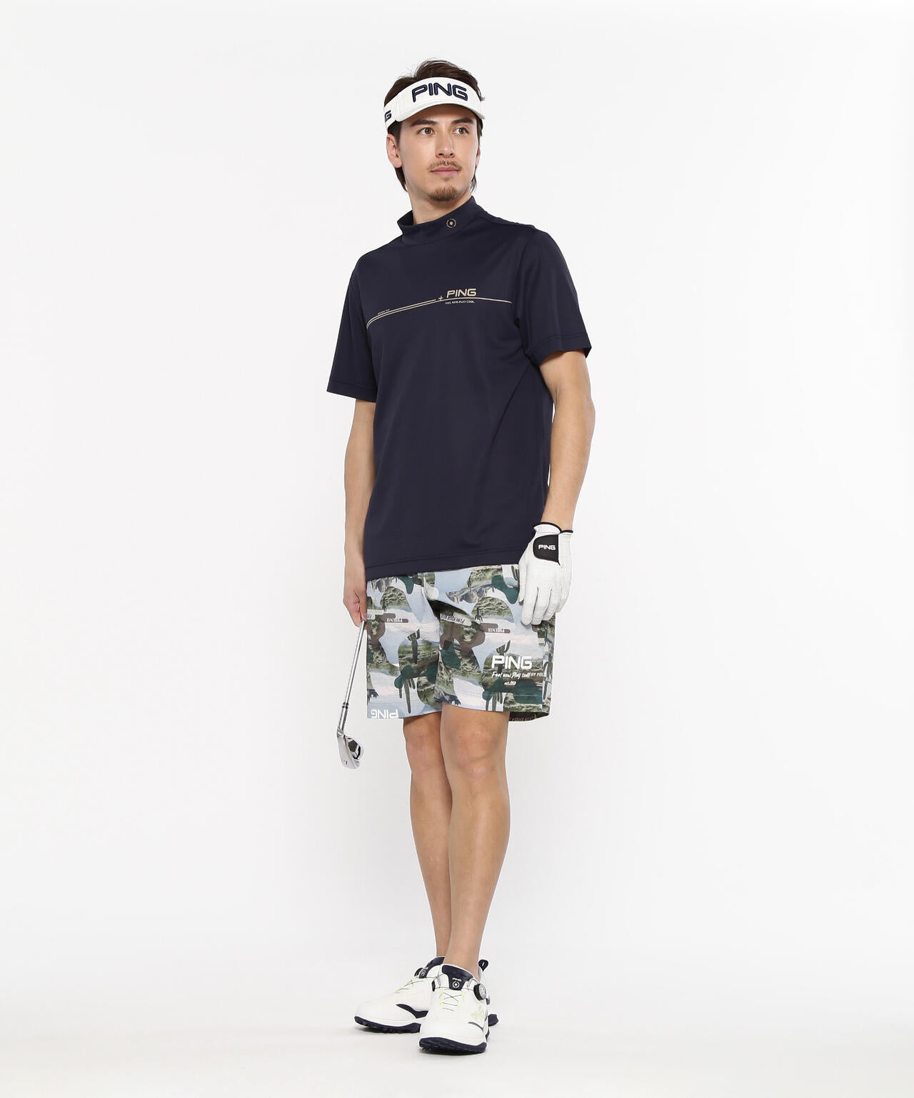 【PING APPAREL】全方向ストレッチサッカーショートパンツ <NATIVE> (MENS)