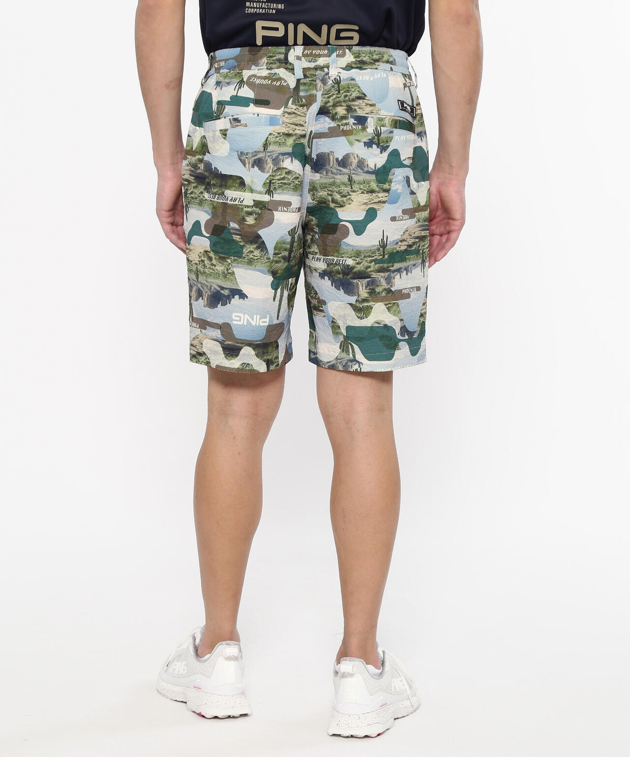 【PING APPAREL】全方向ストレッチサッカーショートパンツ <NATIVE> (MENS)