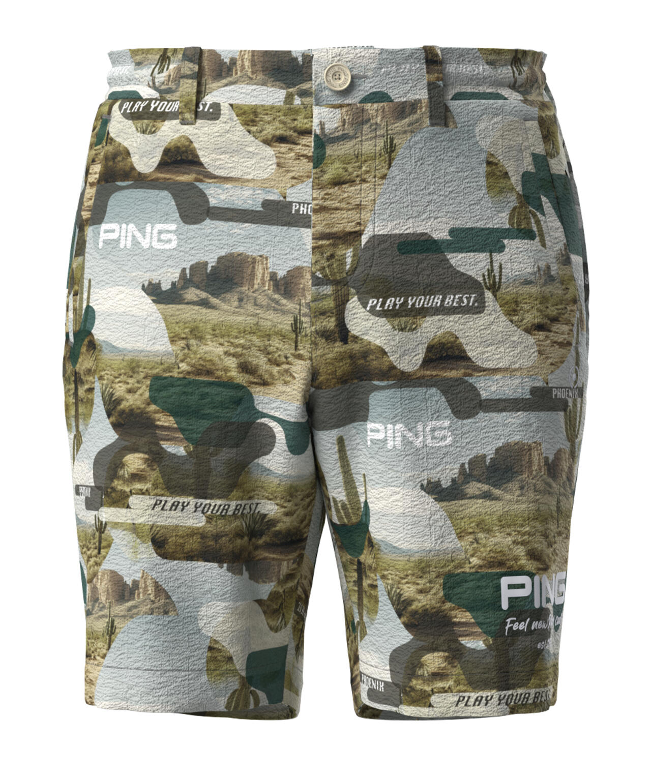 【PING APPAREL】全方向ストレッチサッカーショートパンツ <NATIVE> (MENS)