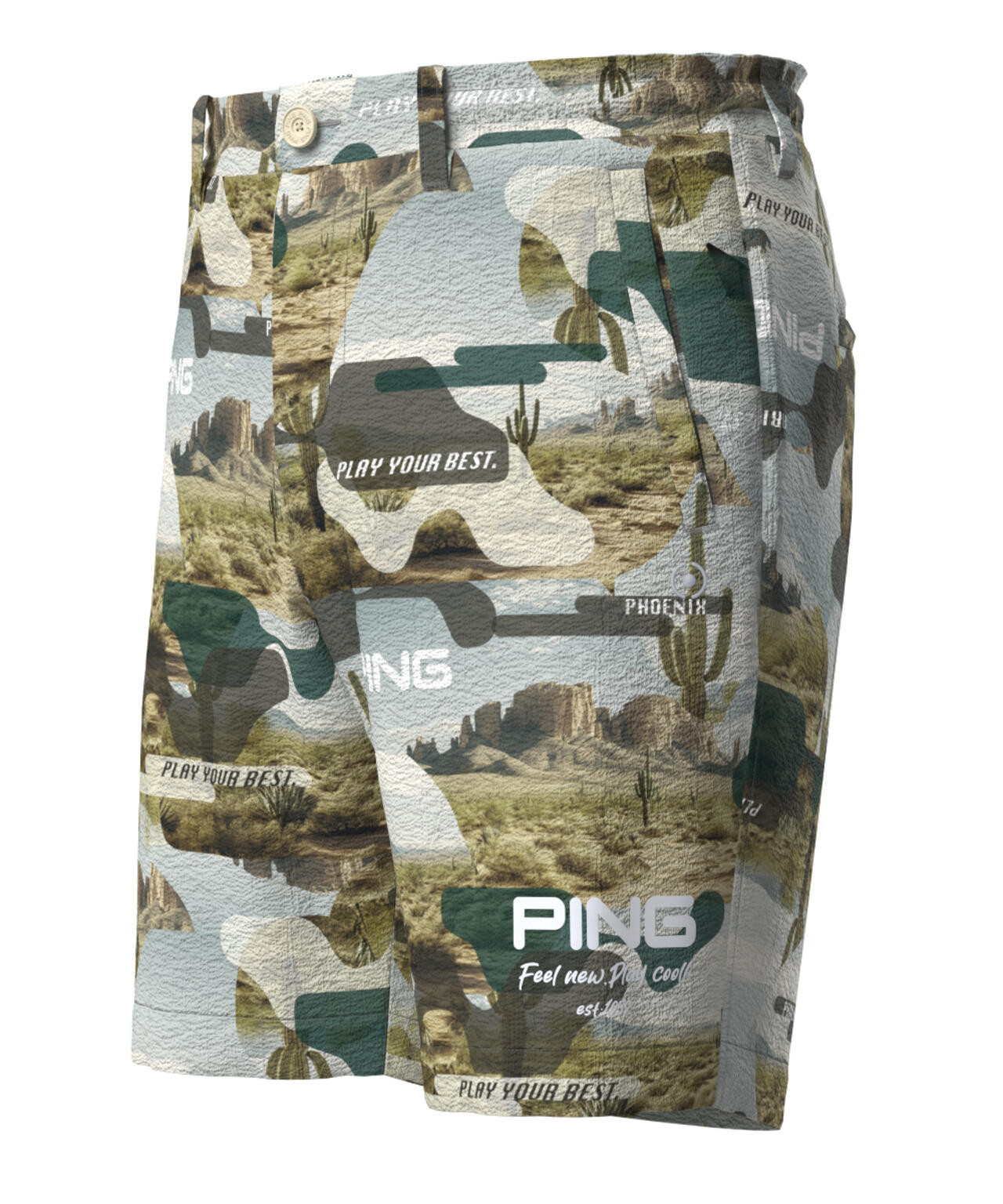 【PING APPAREL】全方向ストレッチサッカーショートパンツ <NATIVE> (MENS)
