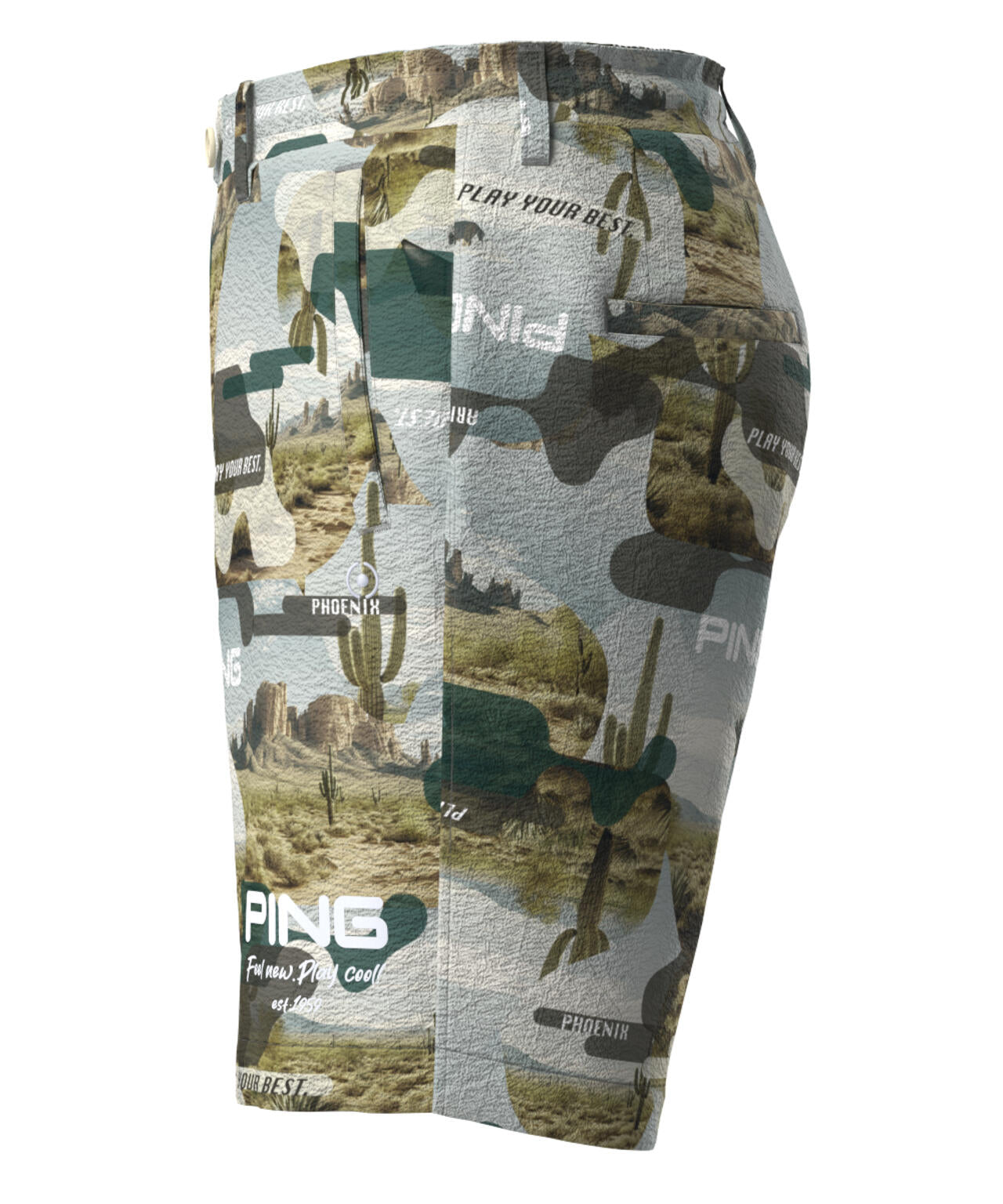 【PING APPAREL】全方向ストレッチサッカーショートパンツ <NATIVE> (MENS)