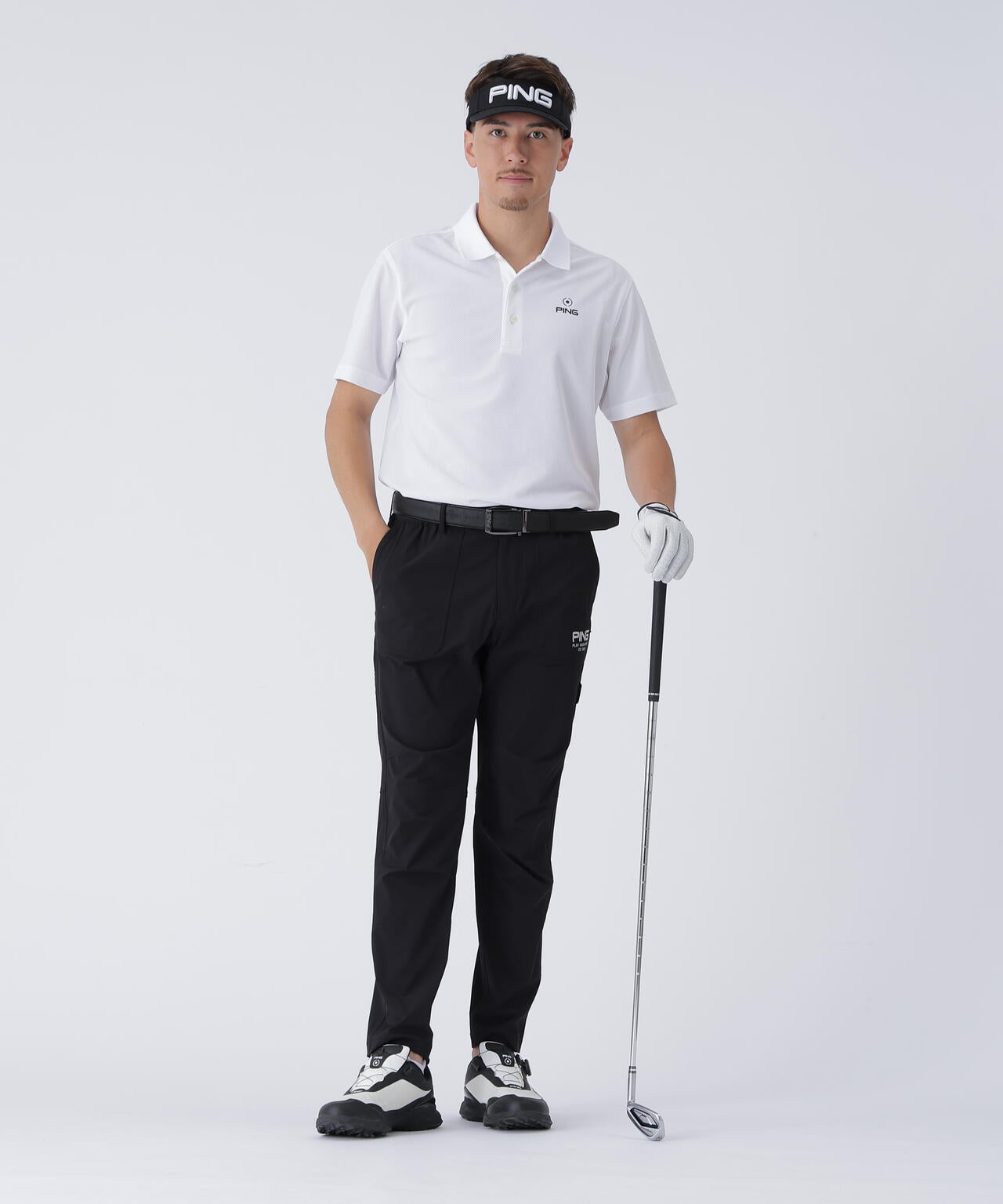 【PING APPAREL】オニカノコ半袖ポロシャツ (EARLY SPRING) (MENS)
