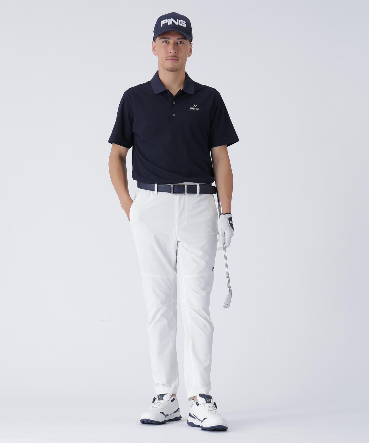 【PING APPAREL】オニカノコ半袖ポロシャツ (EARLY SPRING) (MENS)