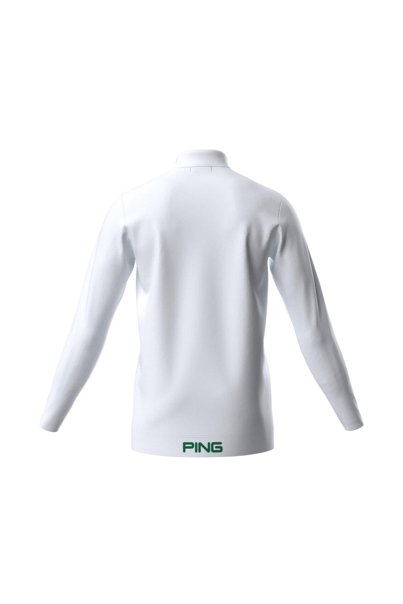 【PING APPAREL】半袖ポロシャツ×天竺長袖ハイネックインナー レイヤードツインセット <NATIVE> (MENS)