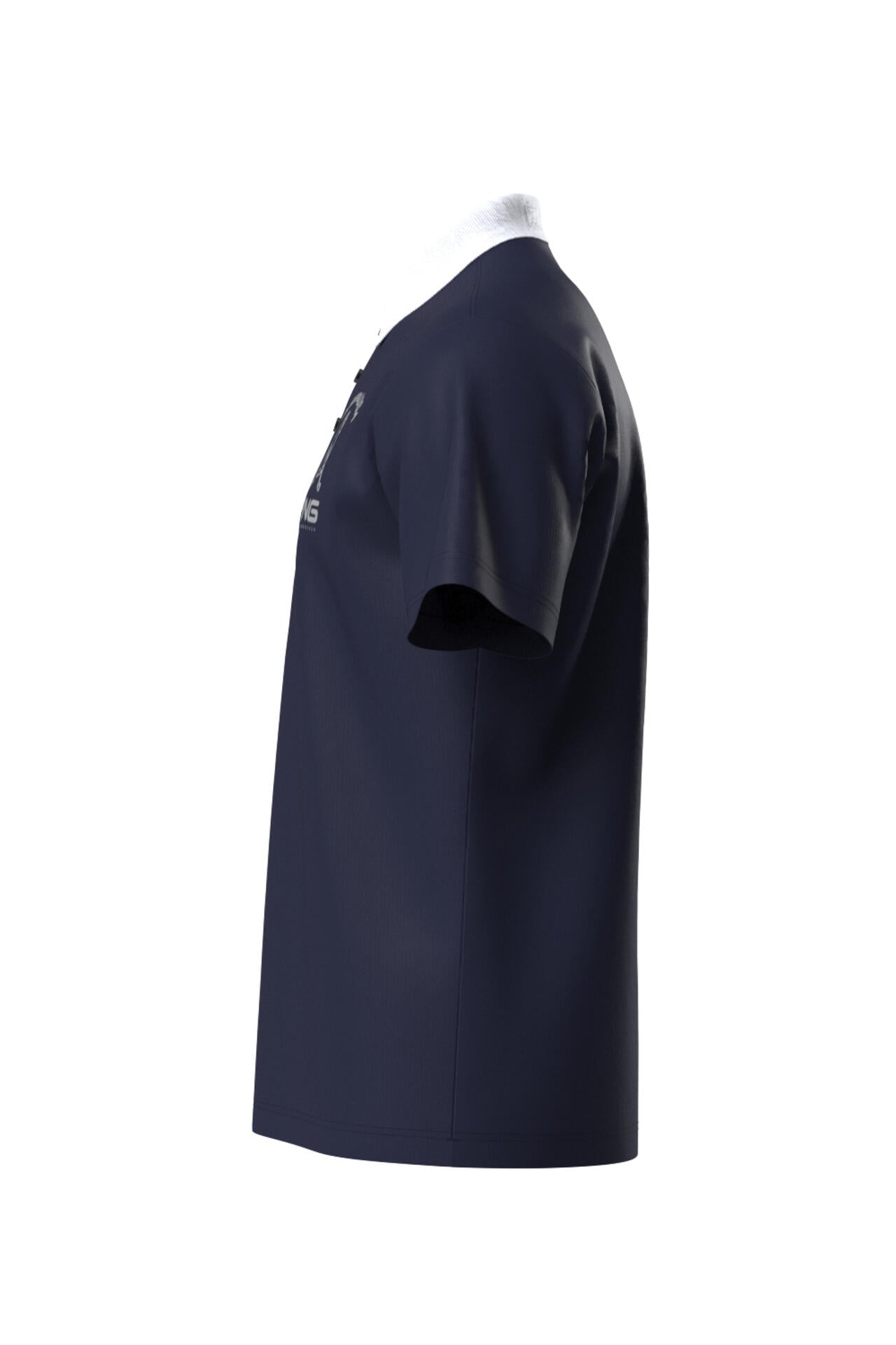 【PING APPAREL】半袖ポロシャツ×天竺長袖ハイネックインナー レイヤードツインセット <NATIVE> (MENS)