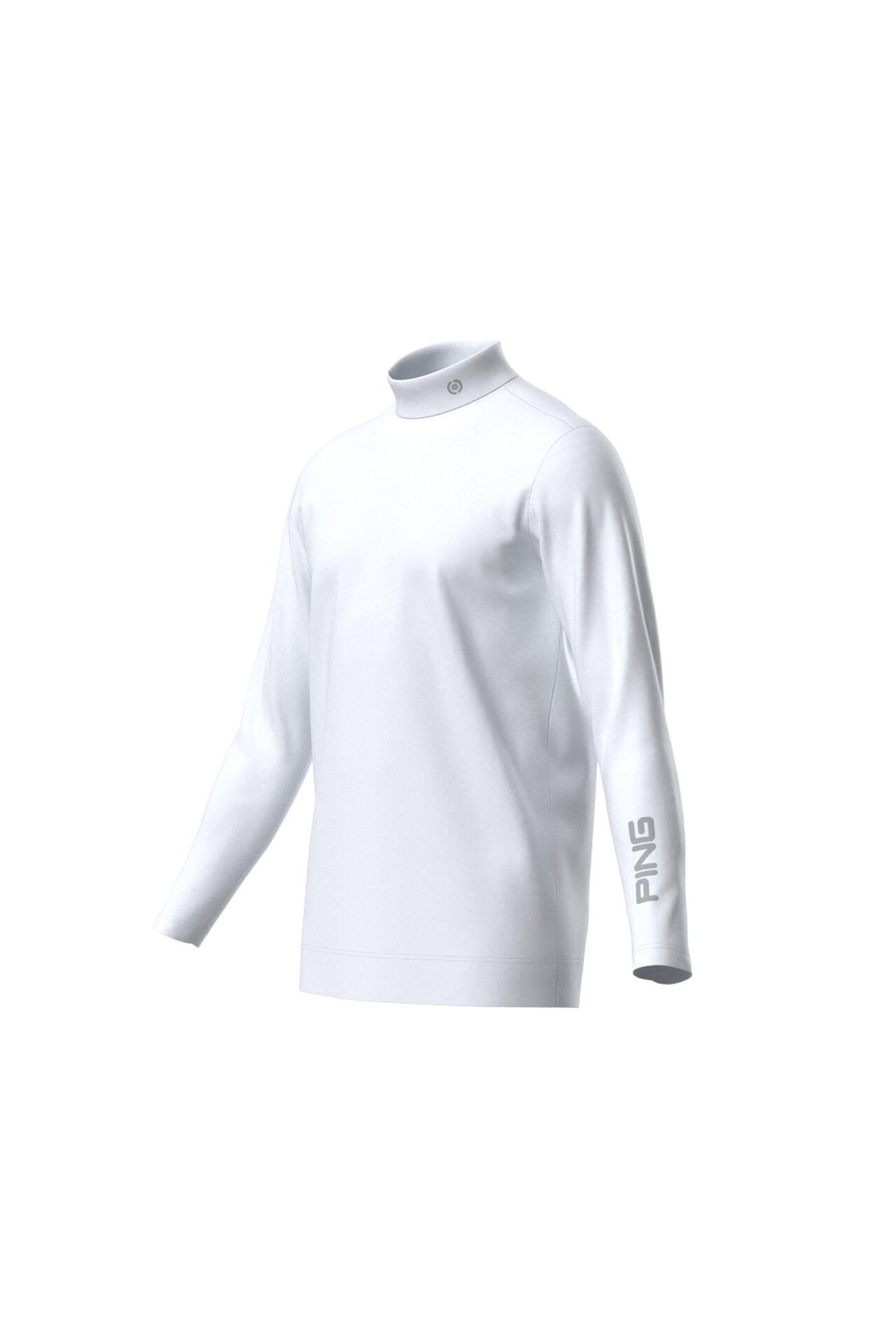 【PING APPAREL】半袖ポロシャツ×天竺長袖ハイネックインナー レイヤードツインセット <NATIVE> (MENS)