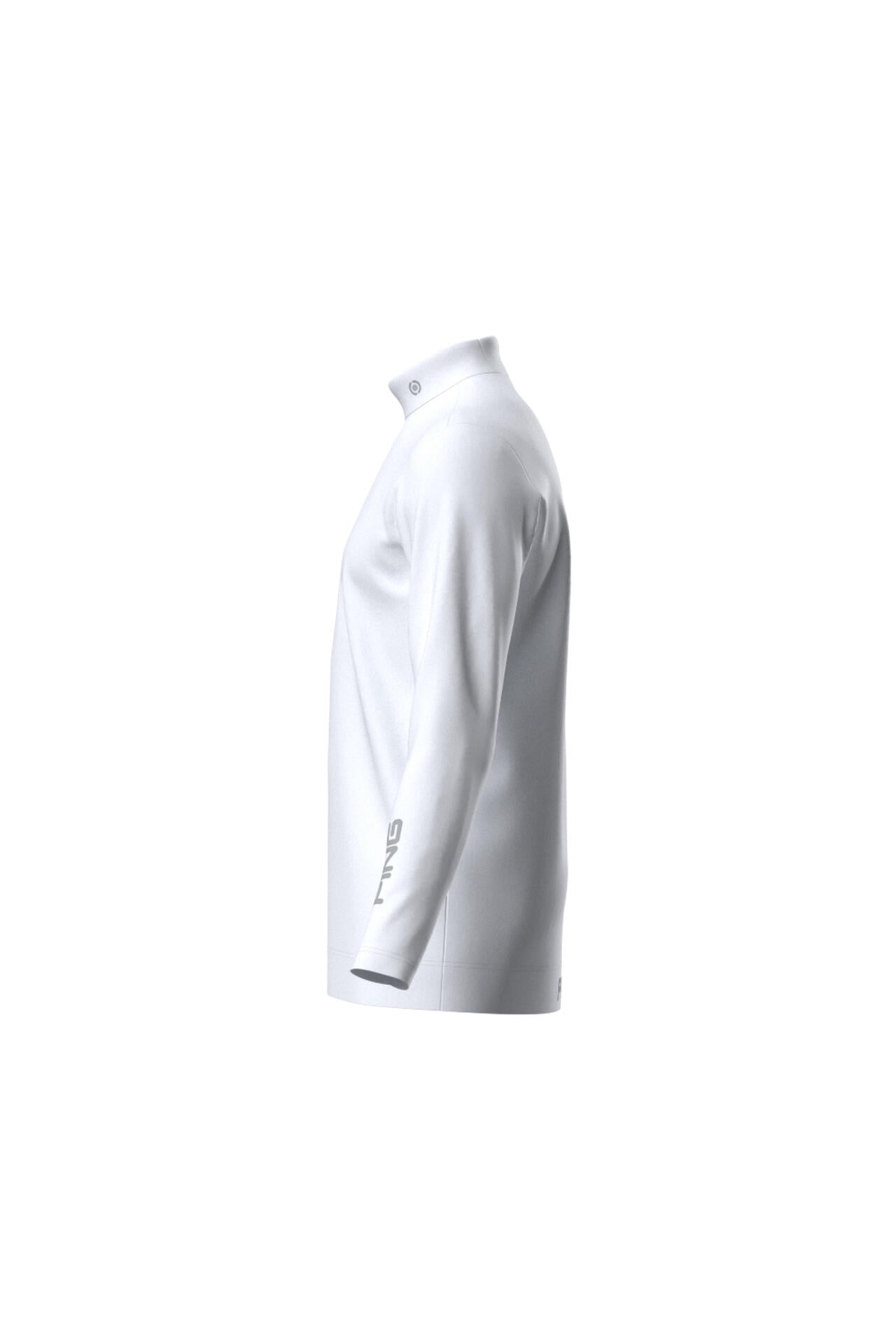【PING APPAREL】半袖ポロシャツ×天竺長袖ハイネックインナー レイヤードツインセット <NATIVE> (MENS)