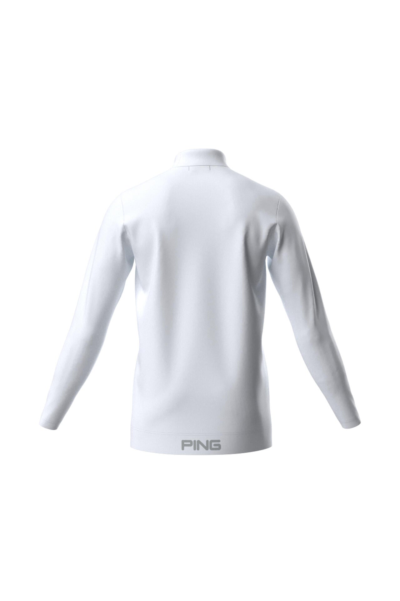 【PING APPAREL】半袖ポロシャツ×天竺長袖ハイネックインナー レイヤードツインセット <NATIVE> (MENS)