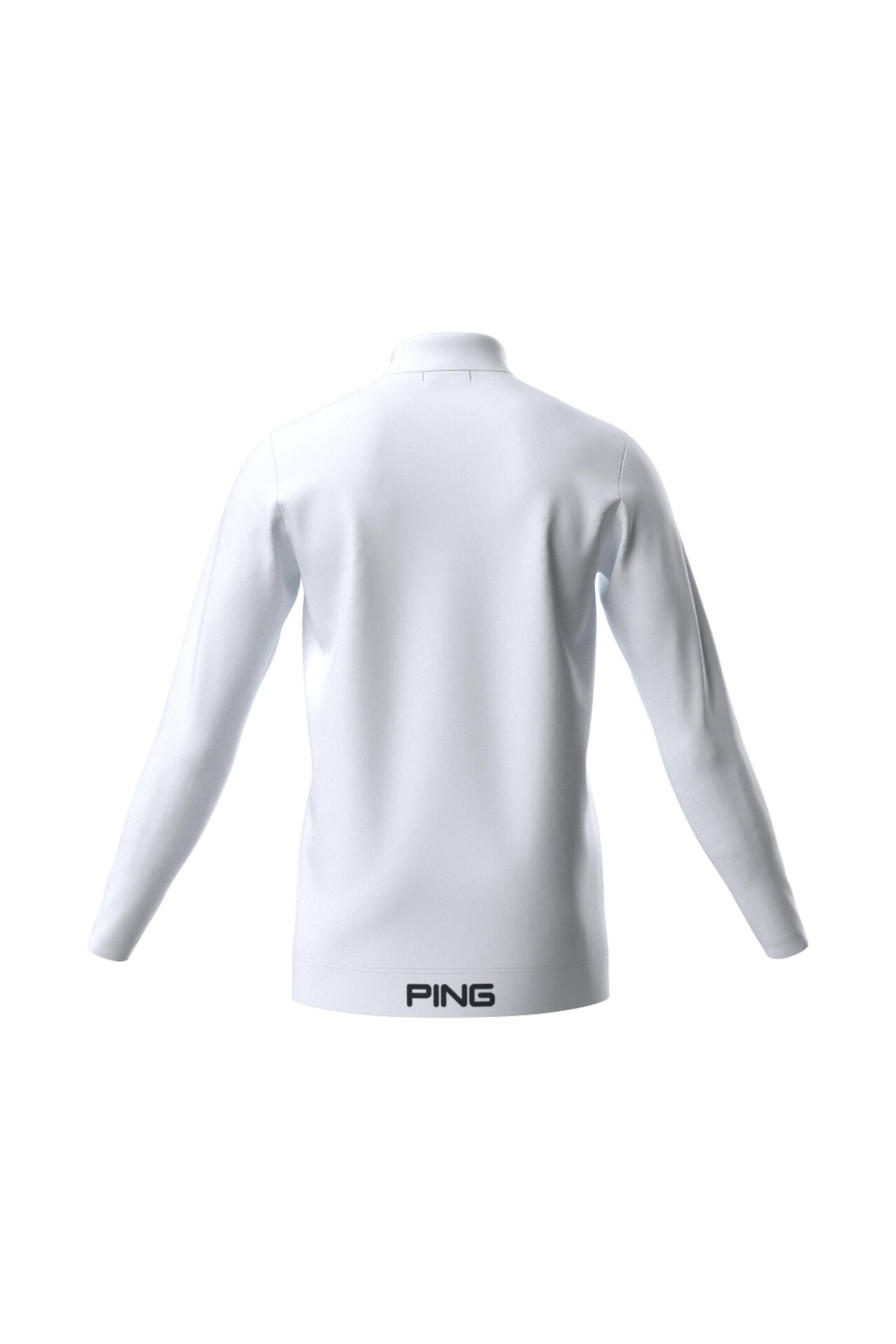 【PING APPAREL】半袖ポロシャツ×天竺長袖ハイネックインナー レイヤードツインセット <NATIVE> (MENS)