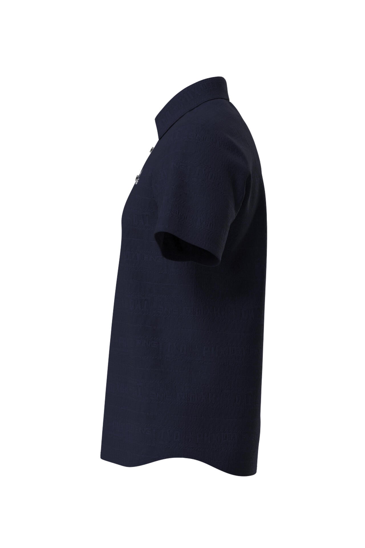 【PING APPAREL】チケット柄ジャガード半袖ポロシャツ <NATIVE> (MENS)