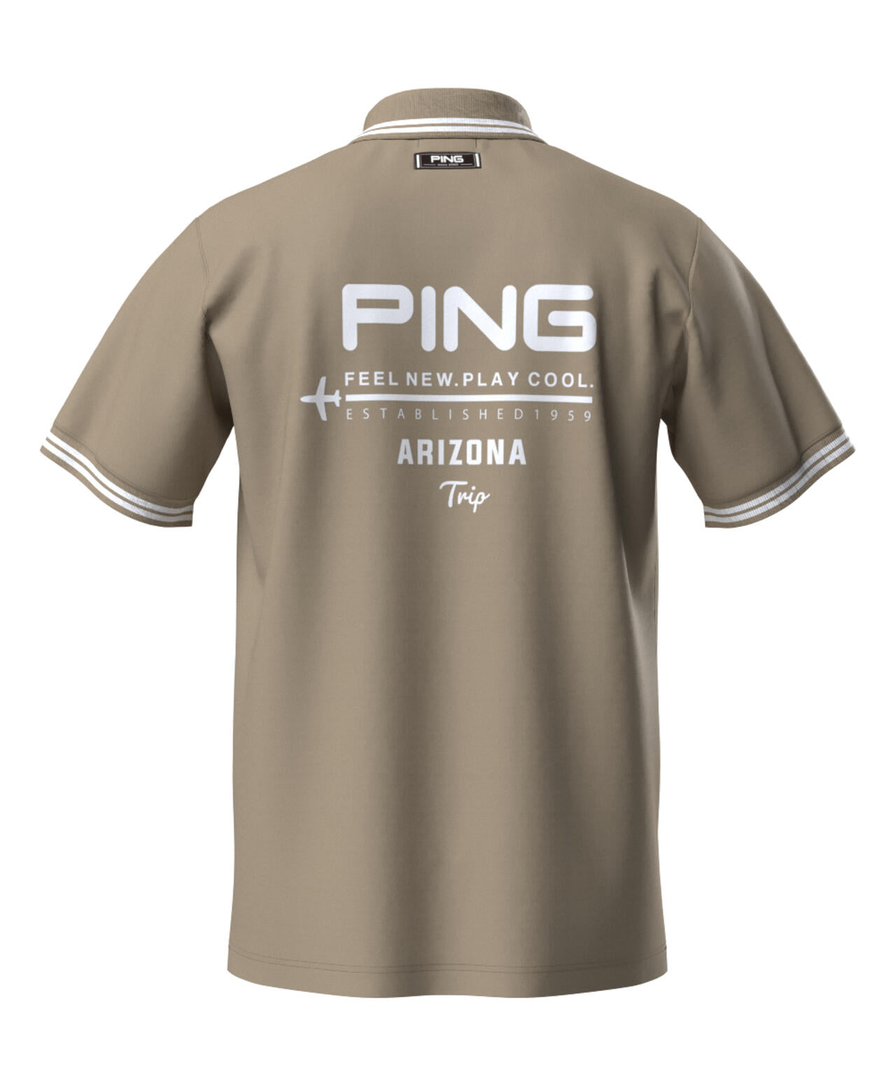 【PING APPAREL】サライテック二重織半袖ポロシャツ <NATIVE> (MENS)
