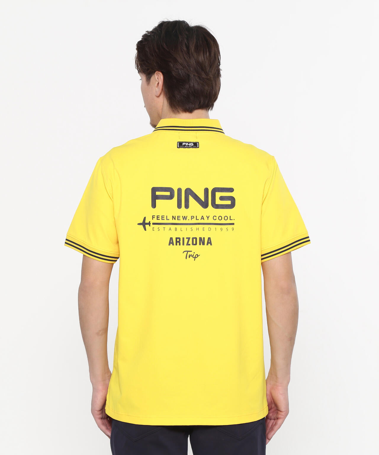 【PING APPAREL】サライテック二重織半袖ポロシャツ <NATIVE> (MENS)