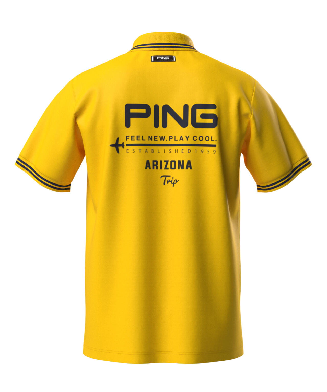 【PING APPAREL】サライテック二重織半袖ポロシャツ <NATIVE> (MENS)