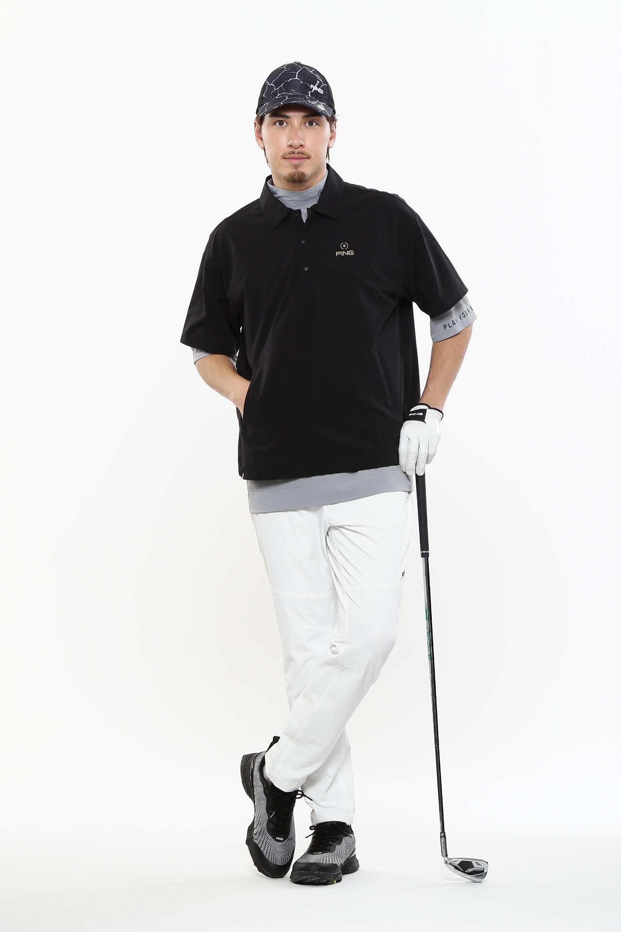 【PING APPAREL】レイヤードツインセット <PERFORMANCE> (MENS)
