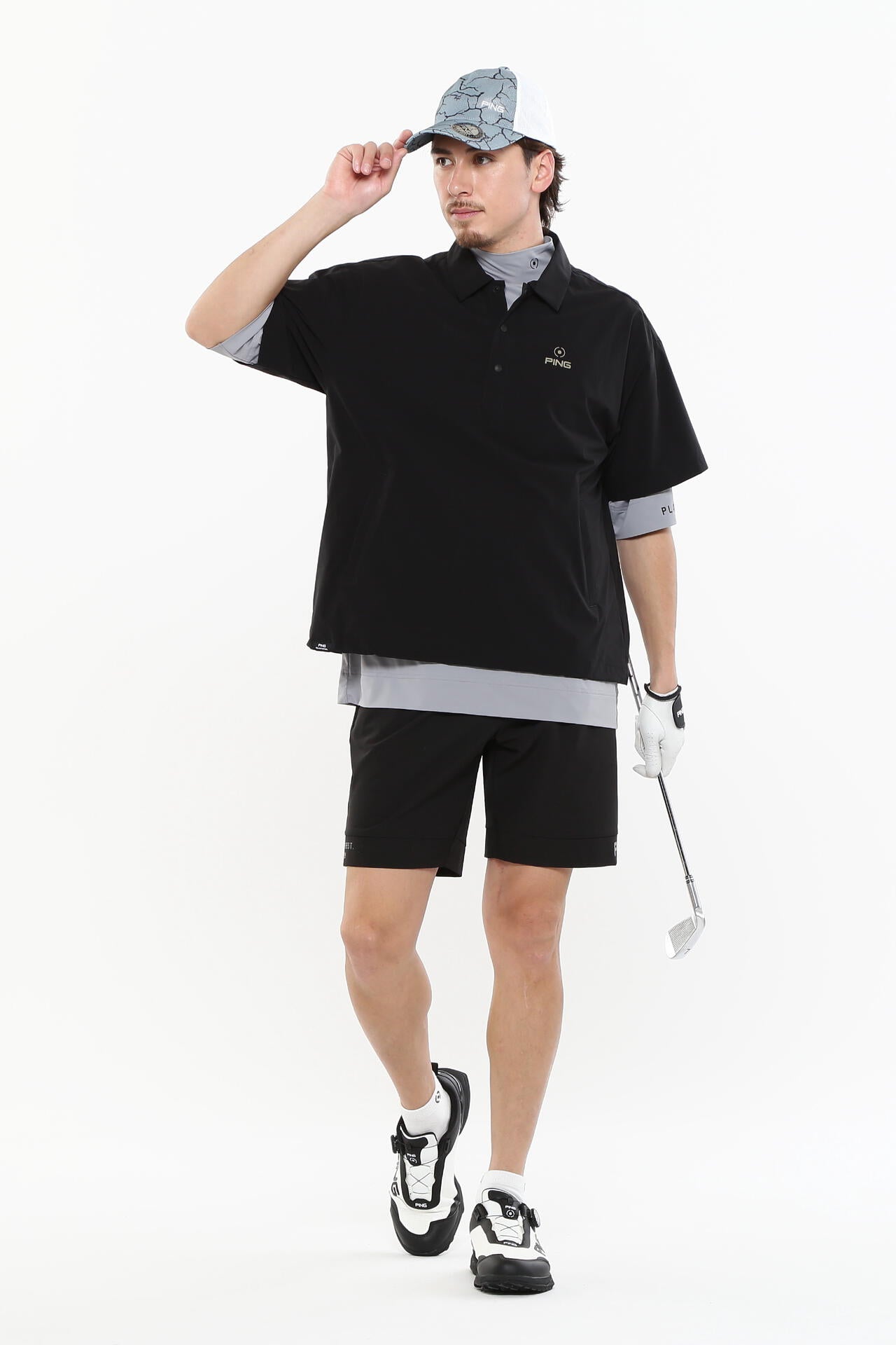 【PING APPAREL】レイヤードツインセット <PERFORMANCE> (MENS)