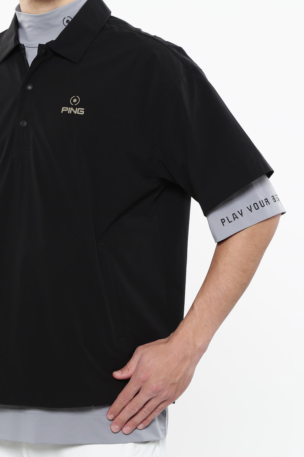 【PING APPAREL】レイヤードツインセット <PERFORMANCE> (MENS)