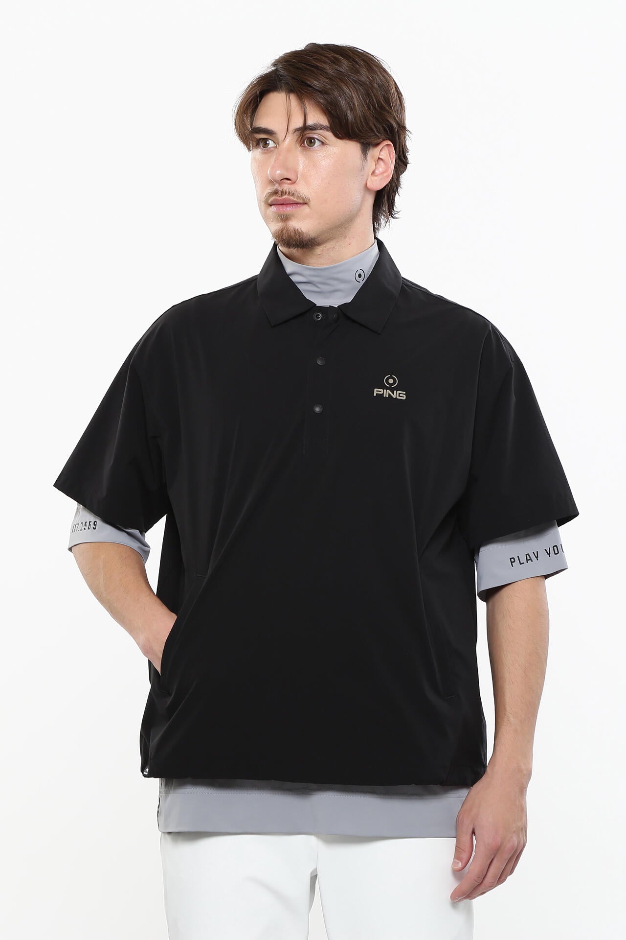 【PING APPAREL】レイヤードツインセット <PERFORMANCE> (MENS)