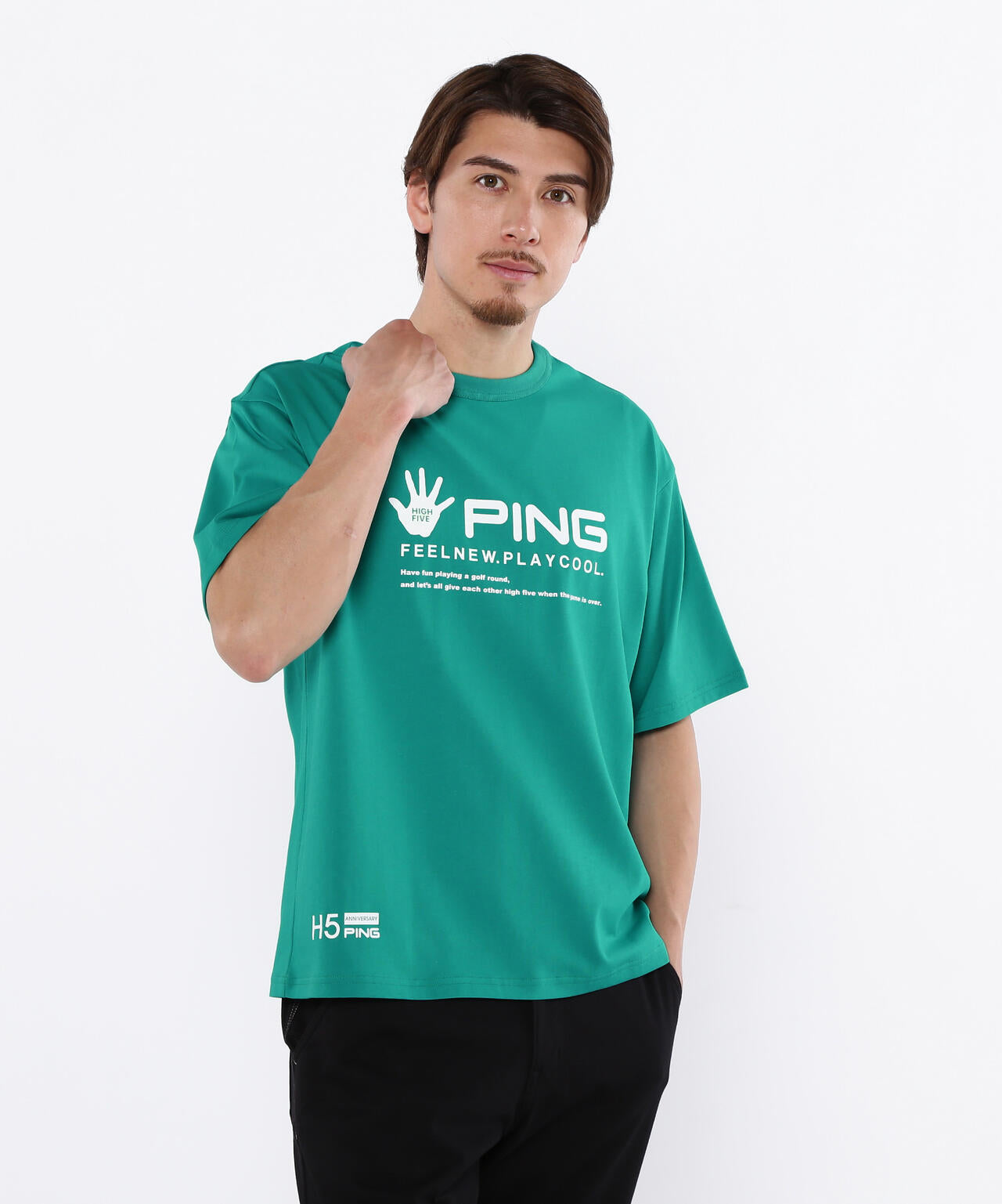 【PING APPAREL】TC天竺 半袖Tシャツ <NATIVE> (MENS)
