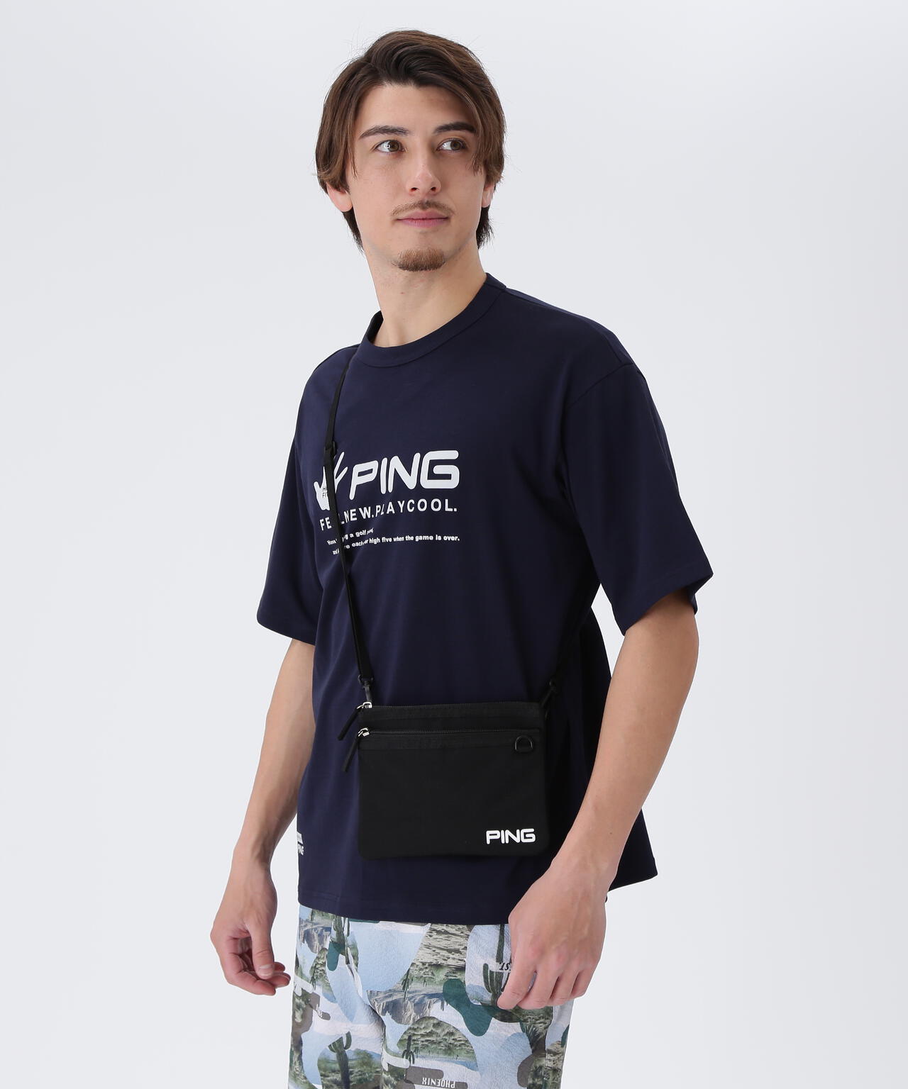 【PING APPAREL】TC天竺 半袖Tシャツ <NATIVE> (MENS)