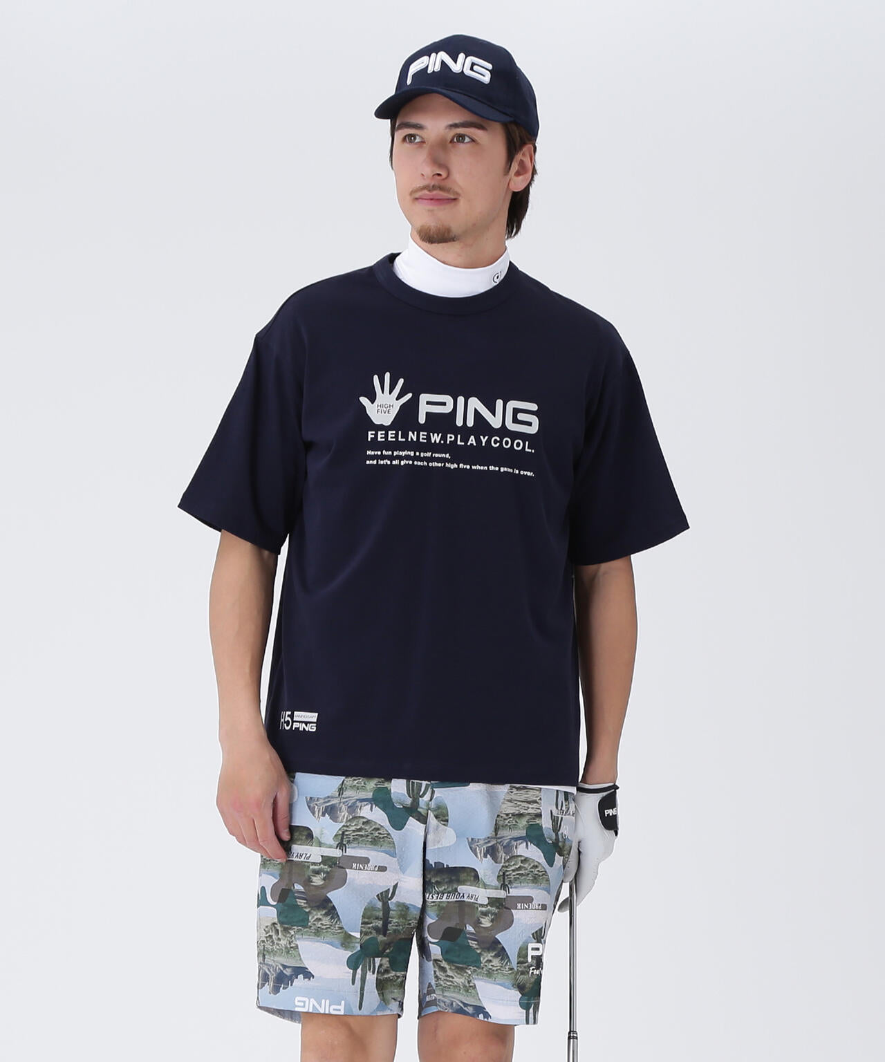 【PING APPAREL】TC天竺 半袖Tシャツ <NATIVE> (MENS)