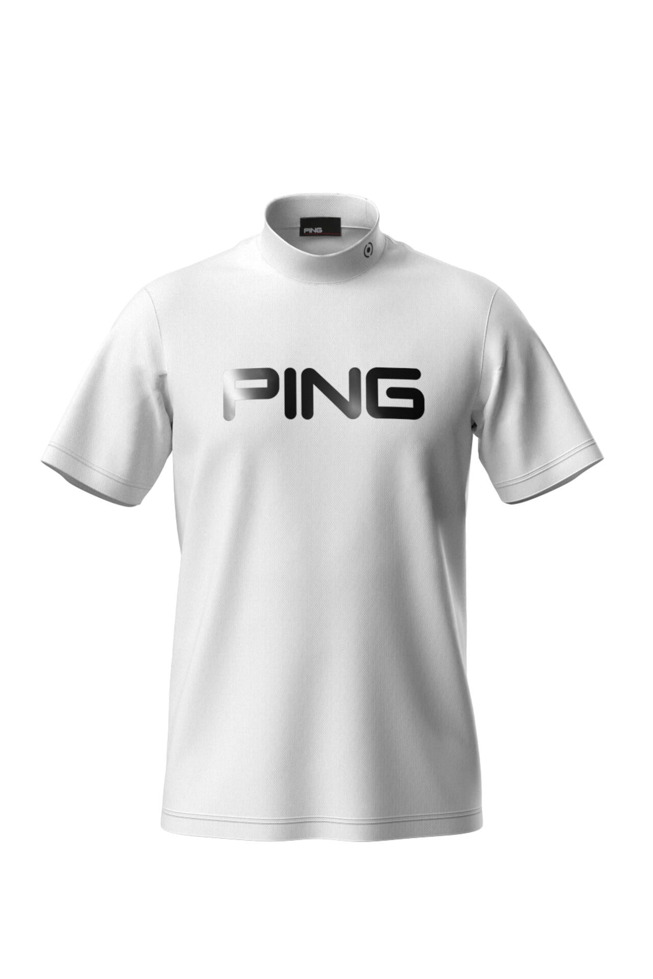 【PING APPAREL】ダブルメッシ半袖ハイネックカットソー <EARLY SPRING> (MENS)