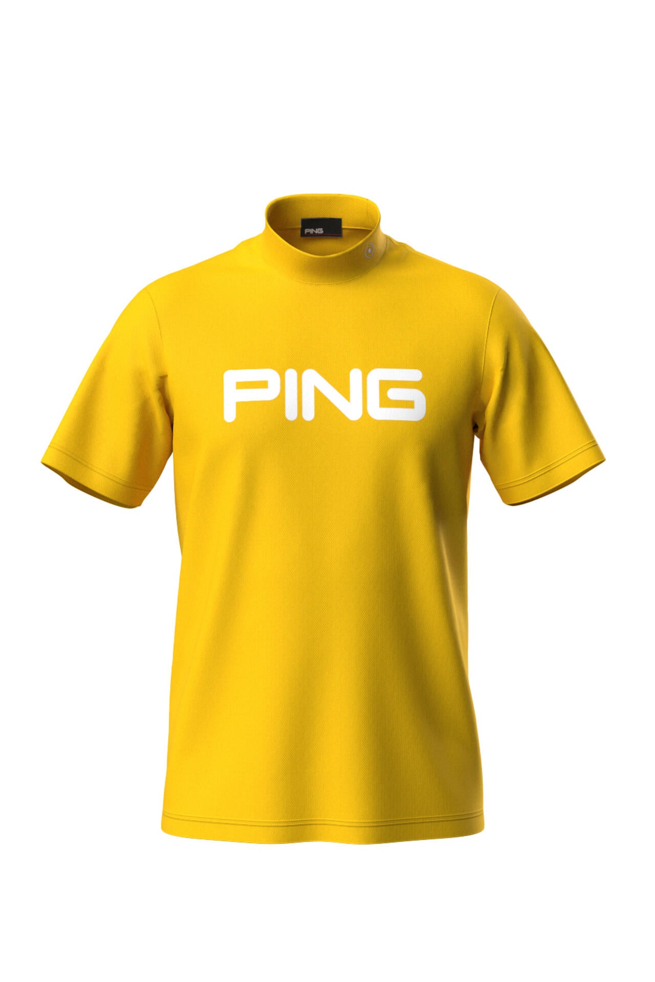 【PING APPAREL】ダブルメッシ半袖ハイネックカットソー <EARLY SPRING> (MENS)