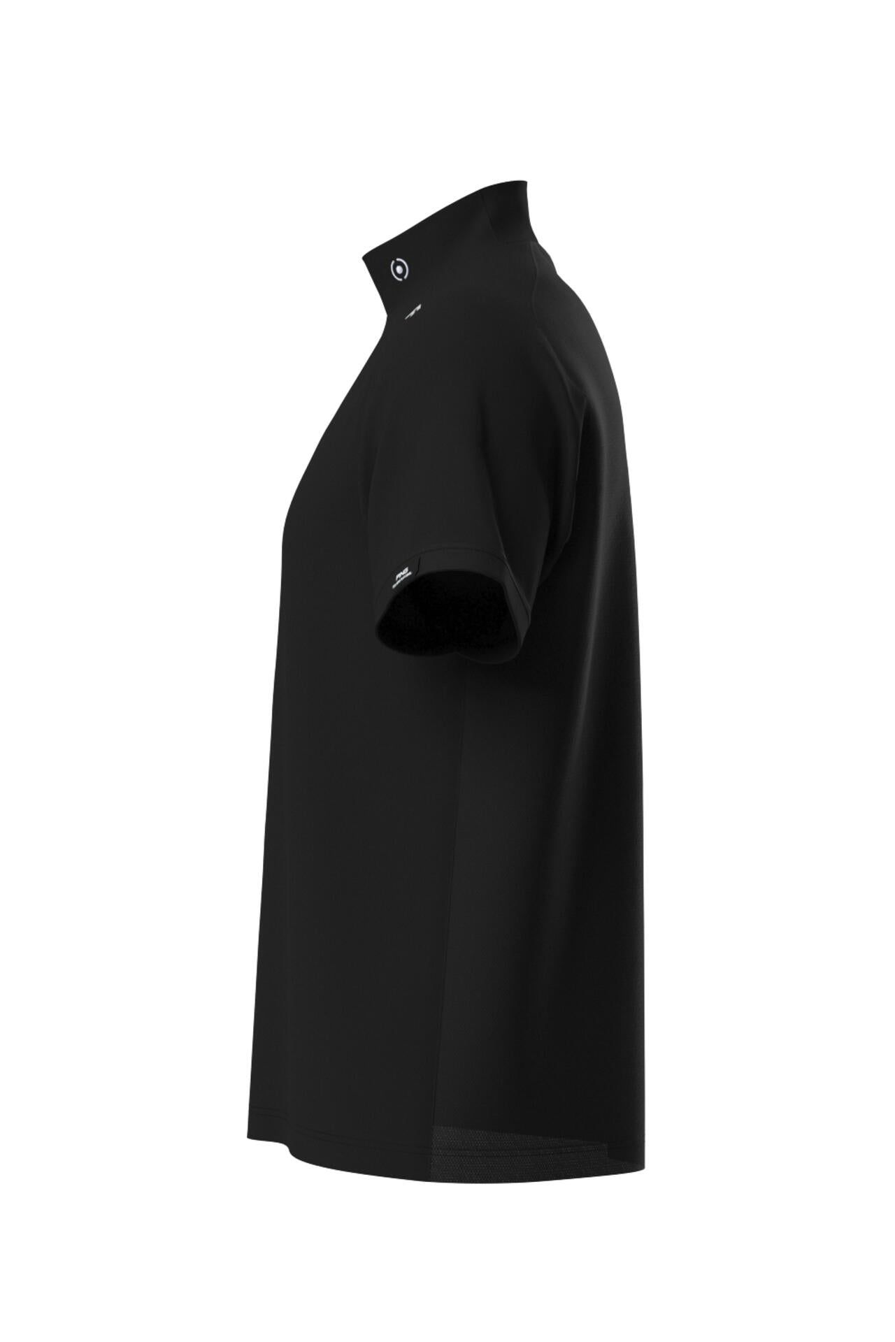 【PING APPAREL】メッシュパネルジャガード半袖ハイネックカットソー <PERFORMANCE> (MENS)