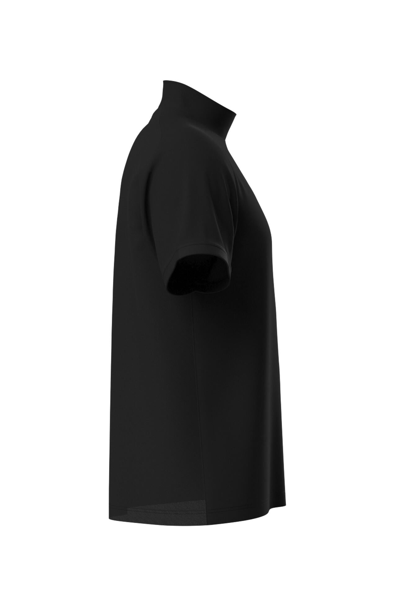 【PING APPAREL】メッシュパネルジャガード半袖ハイネックカットソー <PERFORMANCE> (MENS)