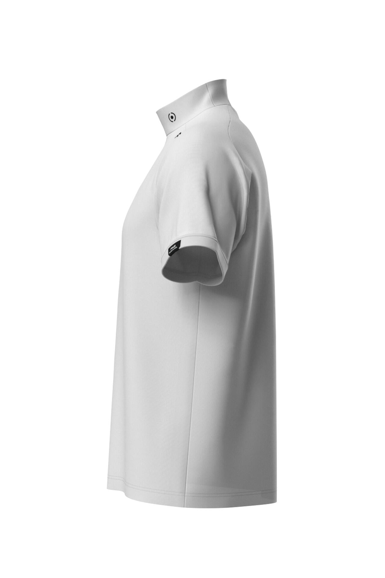 【PING APPAREL】メッシュパネルジャガード半袖ハイネックカットソー <PERFORMANCE> (MENS)