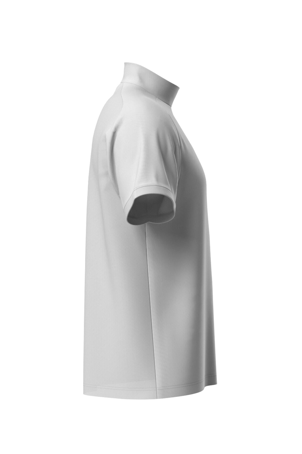 【PING APPAREL】メッシュパネルジャガード半袖ハイネックカットソー <PERFORMANCE> (MENS)