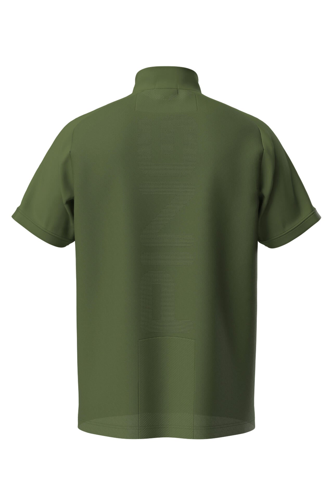 【PING APPAREL】メッシュパネルジャガード半袖ハイネックカットソー <PERFORMANCE> (MENS)