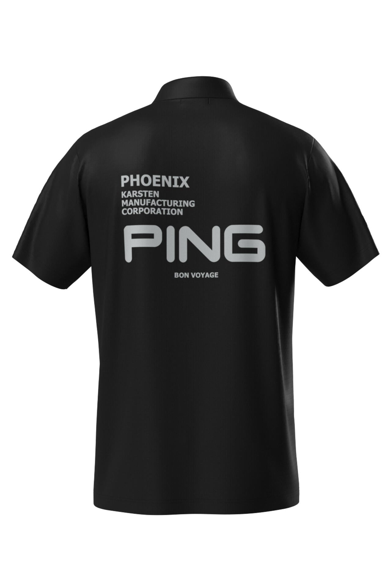 【PING APPAREL】エコブルー半袖ハイネックシャツ <PERFORMANCE> (MENS)