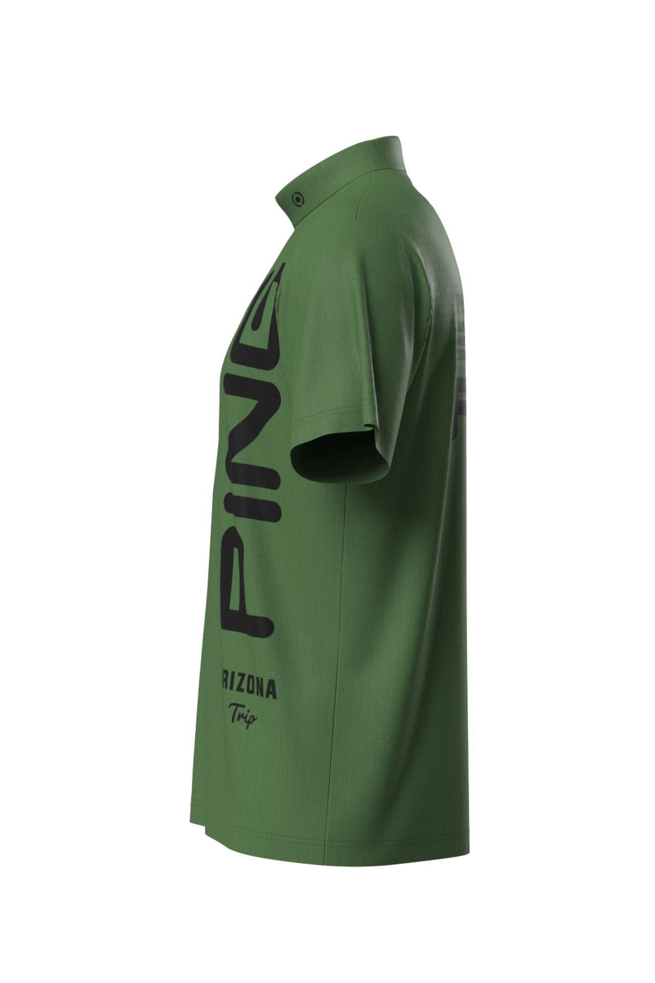 【PING APPAREL】エコブルー半袖ハイネックシャツ <PERFORMANCE> (MENS)