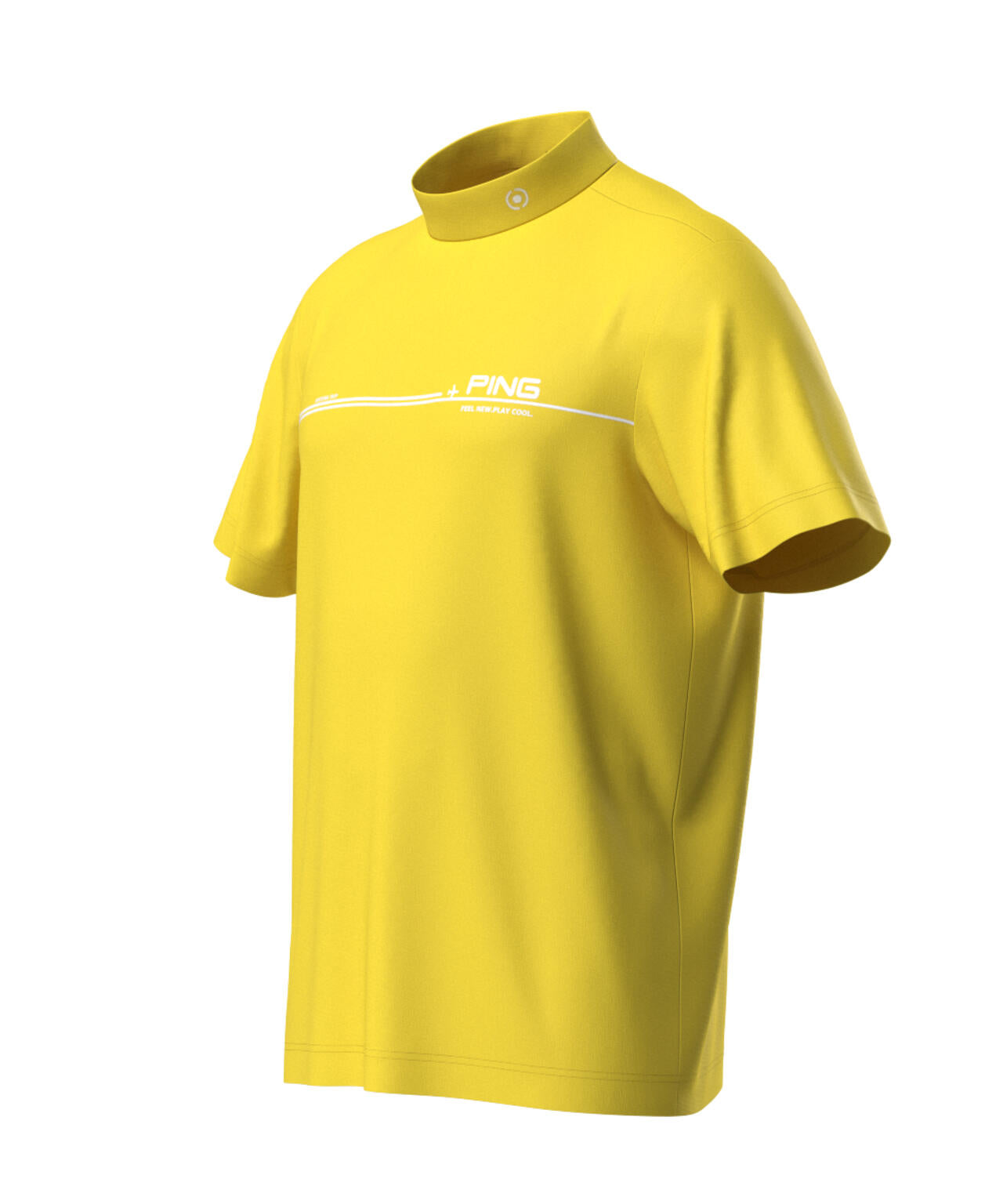 【PING APPAREL】カノコ 半袖ハイネックシャツ <NATIVE> (MENS)