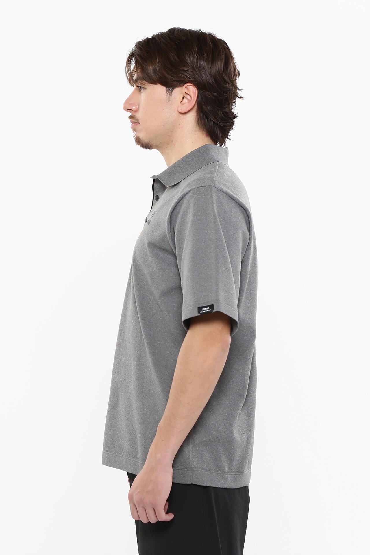 【PING APPAREL】半袖ニットポロシャツ (MENS)