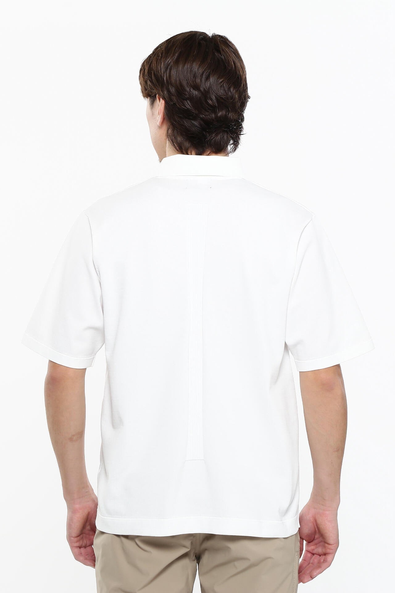 【PING APPAREL】半袖ニットポロシャツ (MENS)