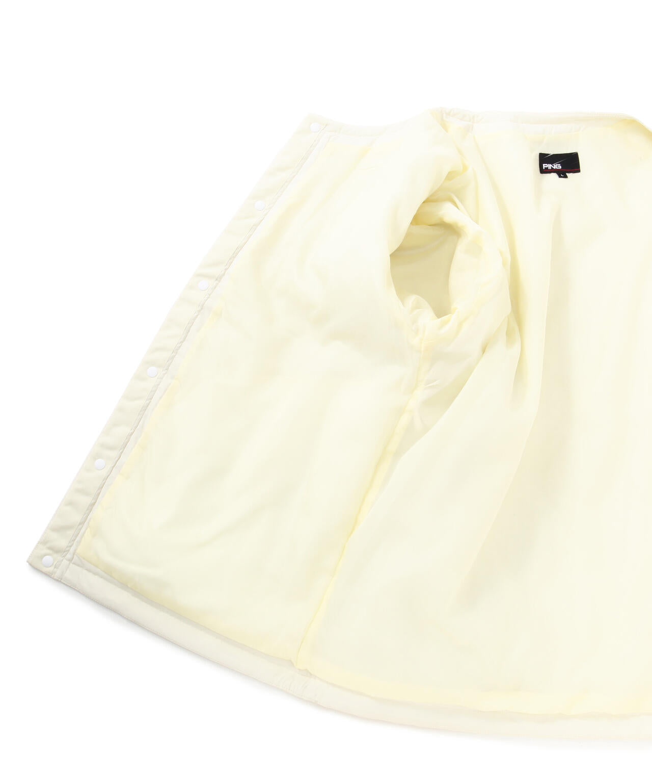 【PING APPAREL】ストレッチタフタキルティングノーカラーブルゾン <NATIVE> (MENS)