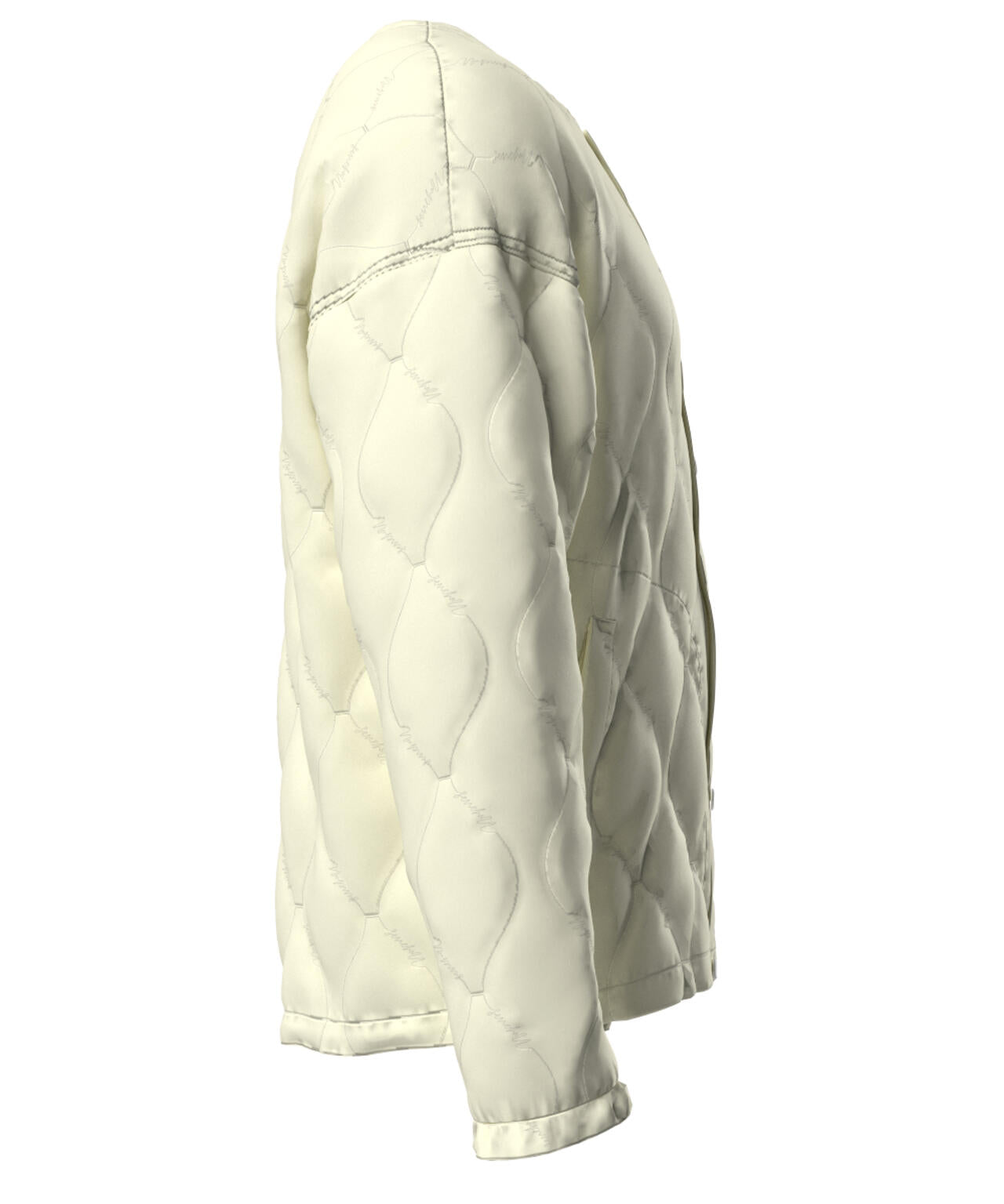 【PING APPAREL】ストレッチタフタキルティングノーカラーブルゾン <NATIVE> (MENS)