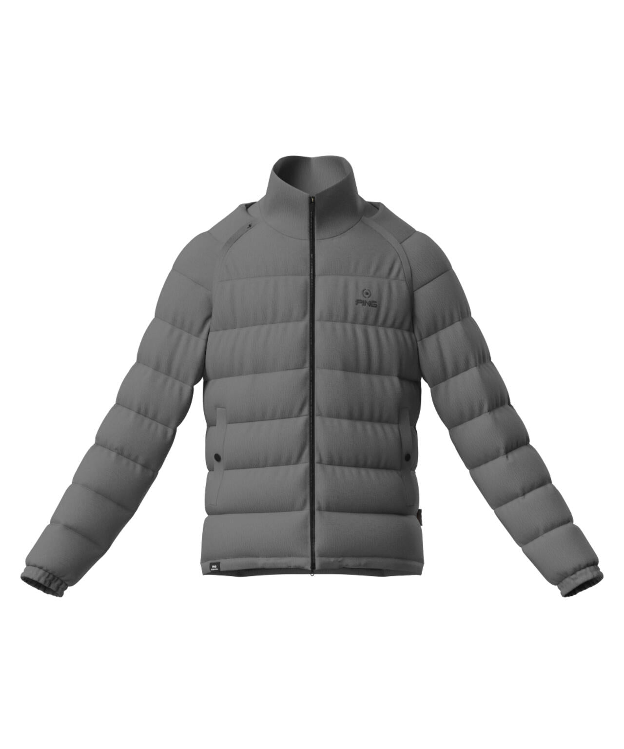 【PING APPAREL】全方向ストレッチ接結ボーダー2WAY中綿ブルゾン <PERFORMANCE> (MENS)