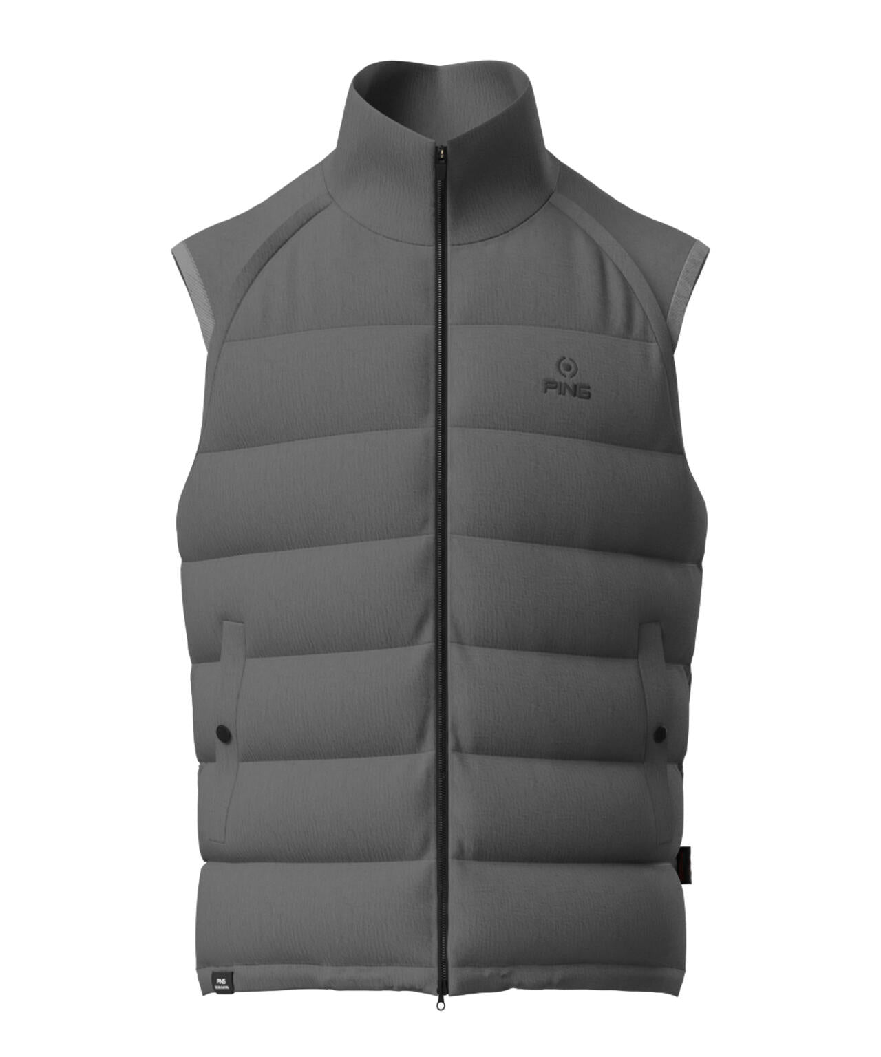 【PING APPAREL】全方向ストレッチ接結ボーダー2WAY中綿ブルゾン <PERFORMANCE> (MENS)