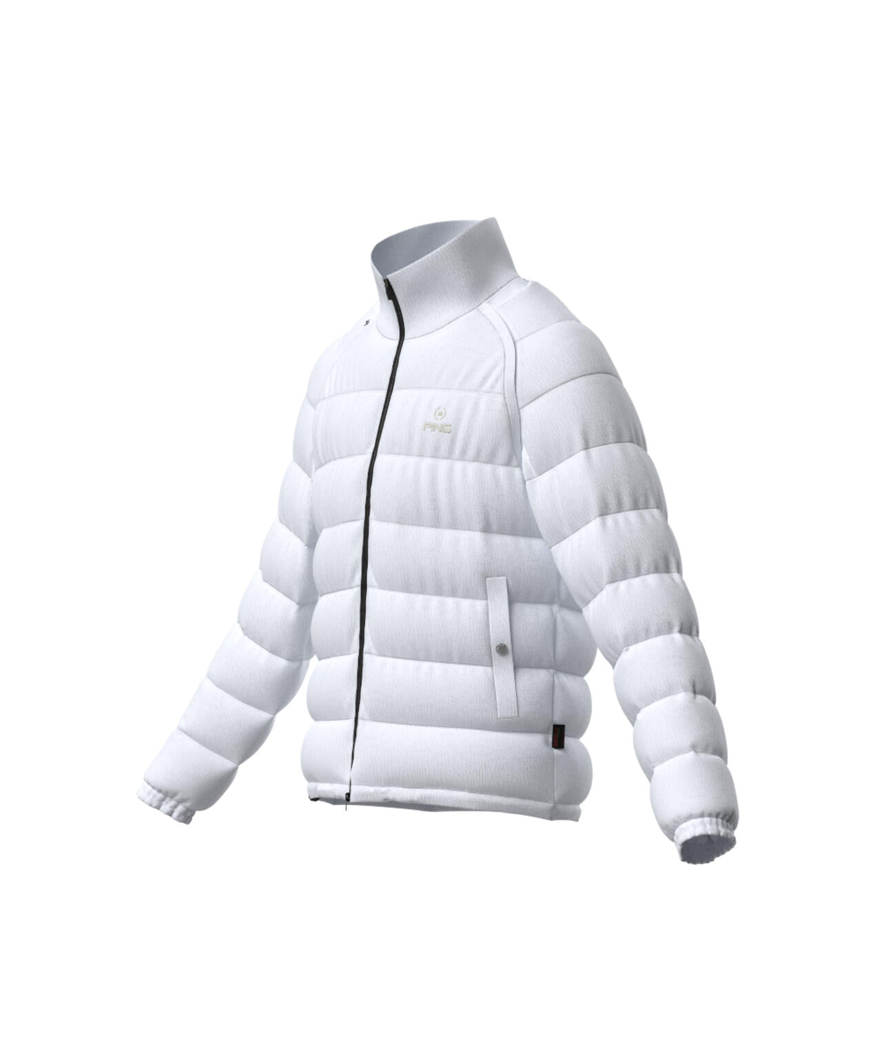 【PING APPAREL】全方向ストレッチ接結ボーダー2WAY中綿ブルゾン <PERFORMANCE> (MENS)