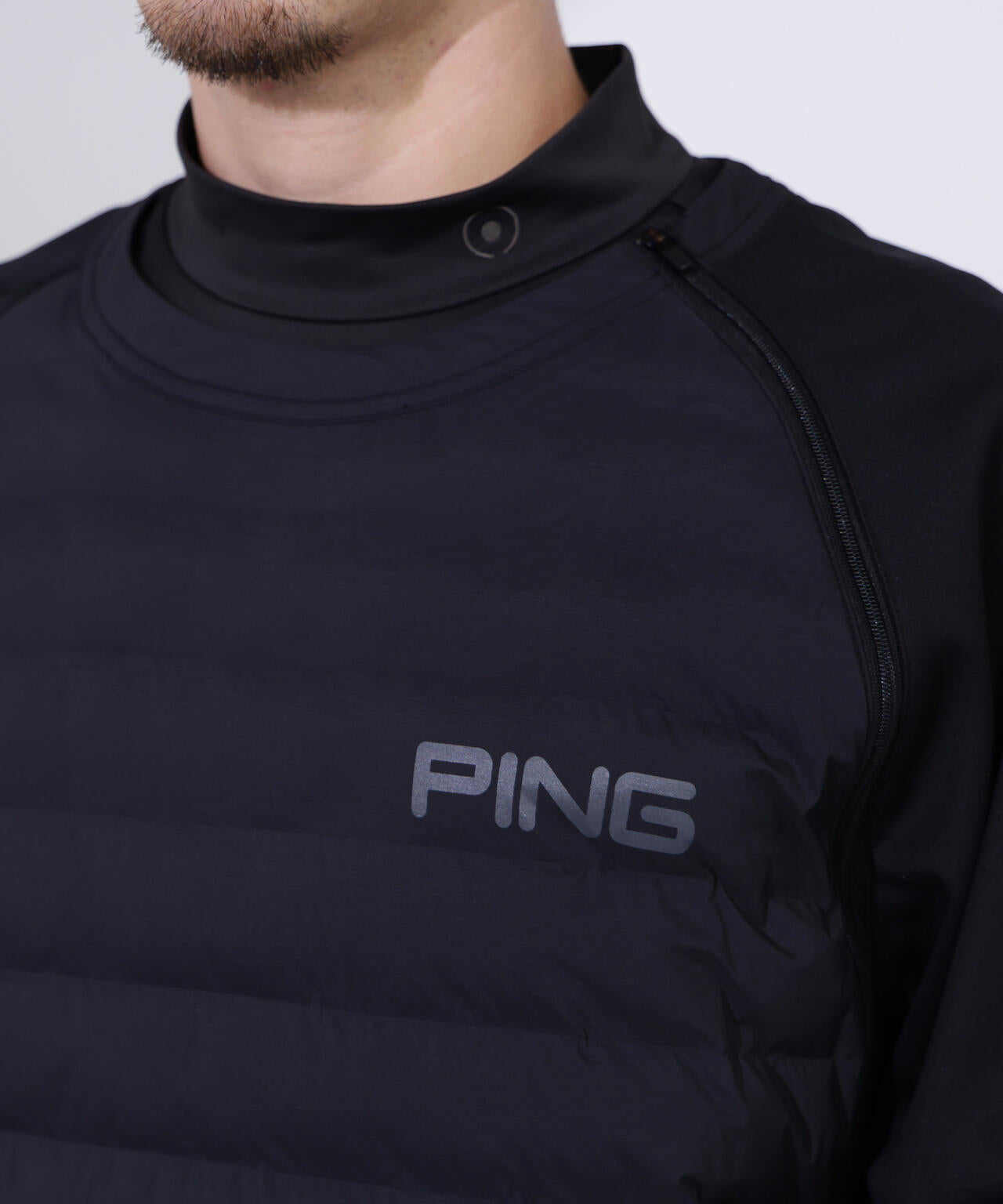 【PING APPAREL】2WAYハイブリッド中綿スニードブルゾン <PERFORMANCE> (MENS)