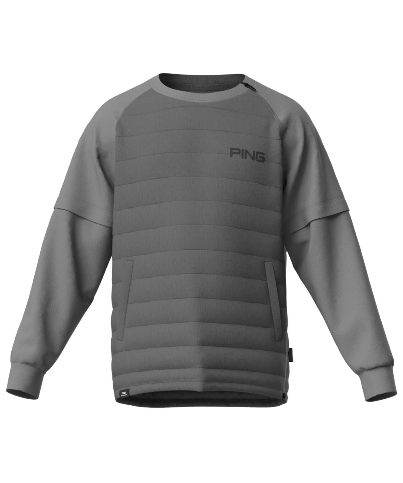 【PING APPAREL】2WAYハイブリッド中綿スニードブルゾン <PERFORMANCE> (MENS)