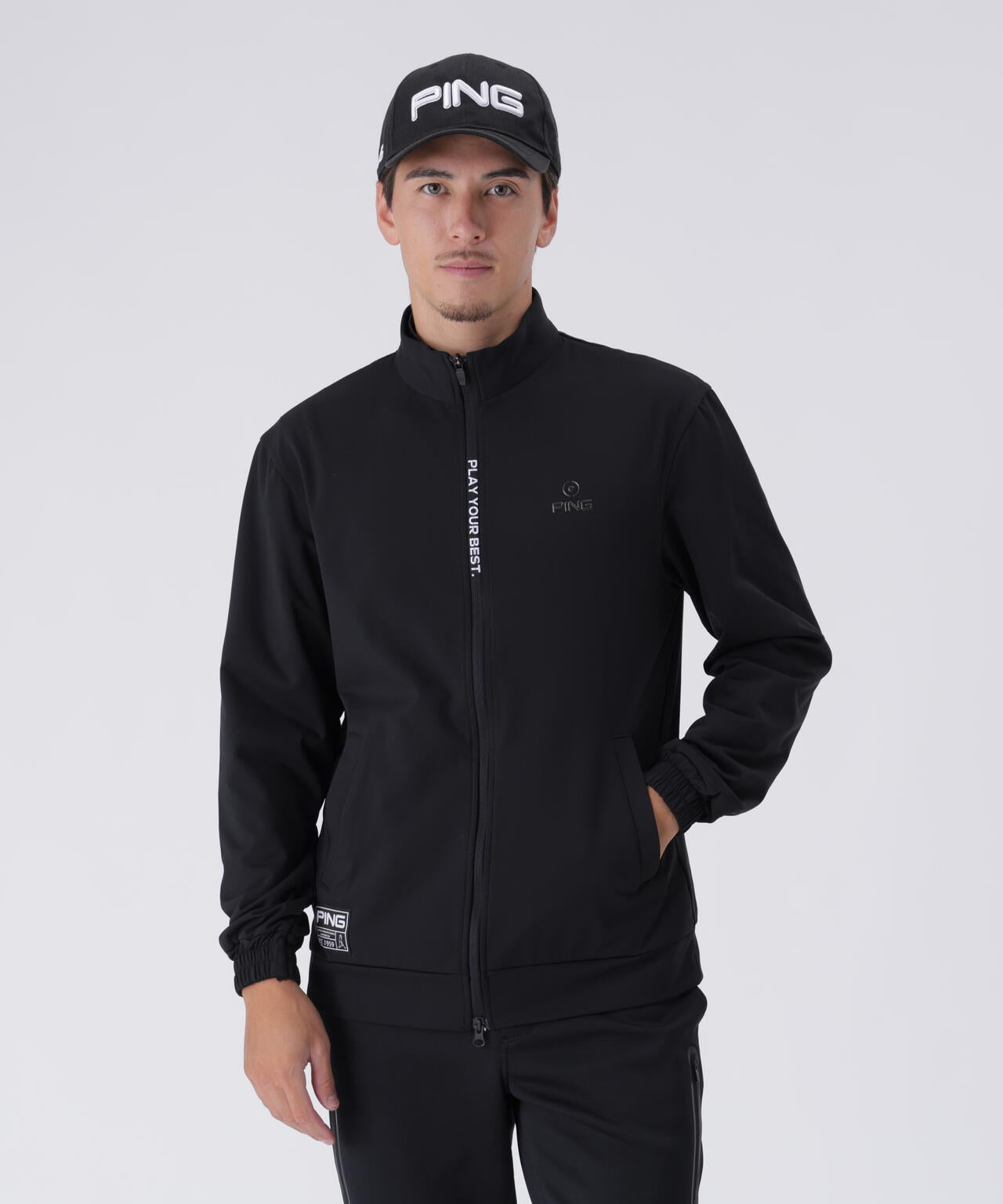 【PING APPAREL】全方向ストレッチ/ダブルフェイス ツインレイヤードアウター <GOLD> (MENS)