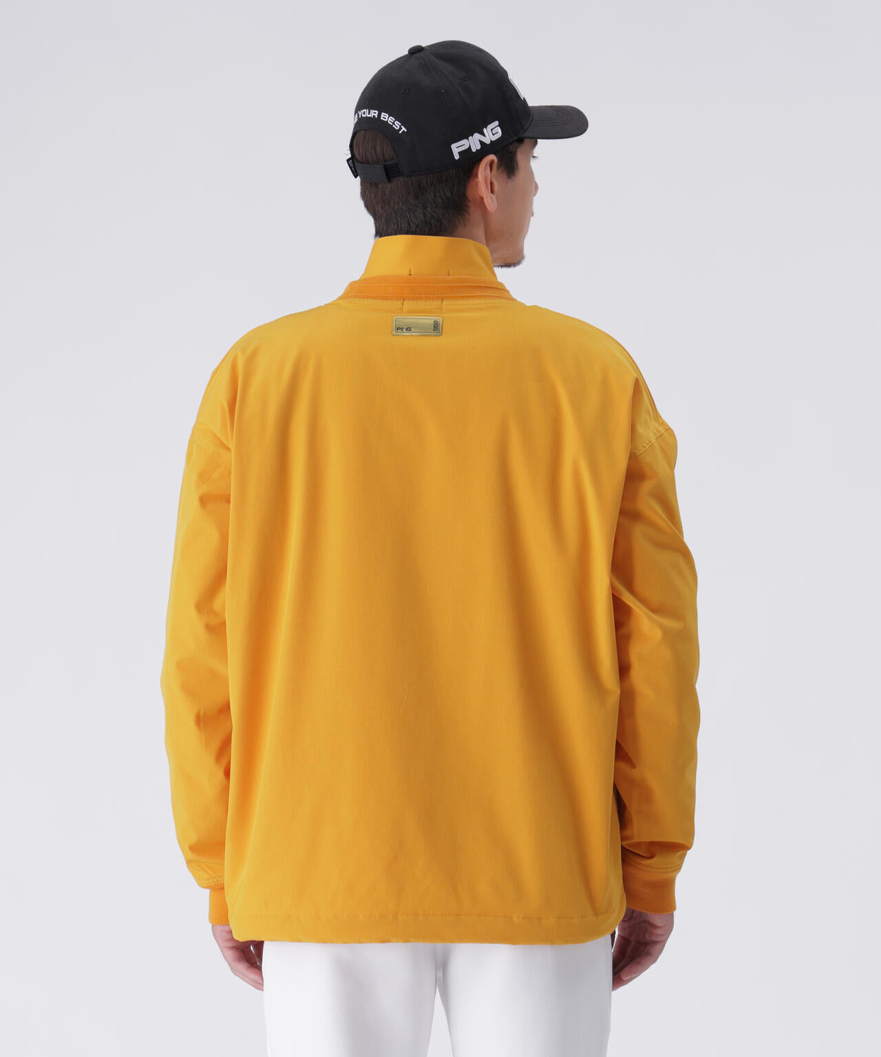 【PING APPAREL】全方向ストレッチ/ダブルフェイス ツインレイヤードアウター <GOLD> (MENS)
