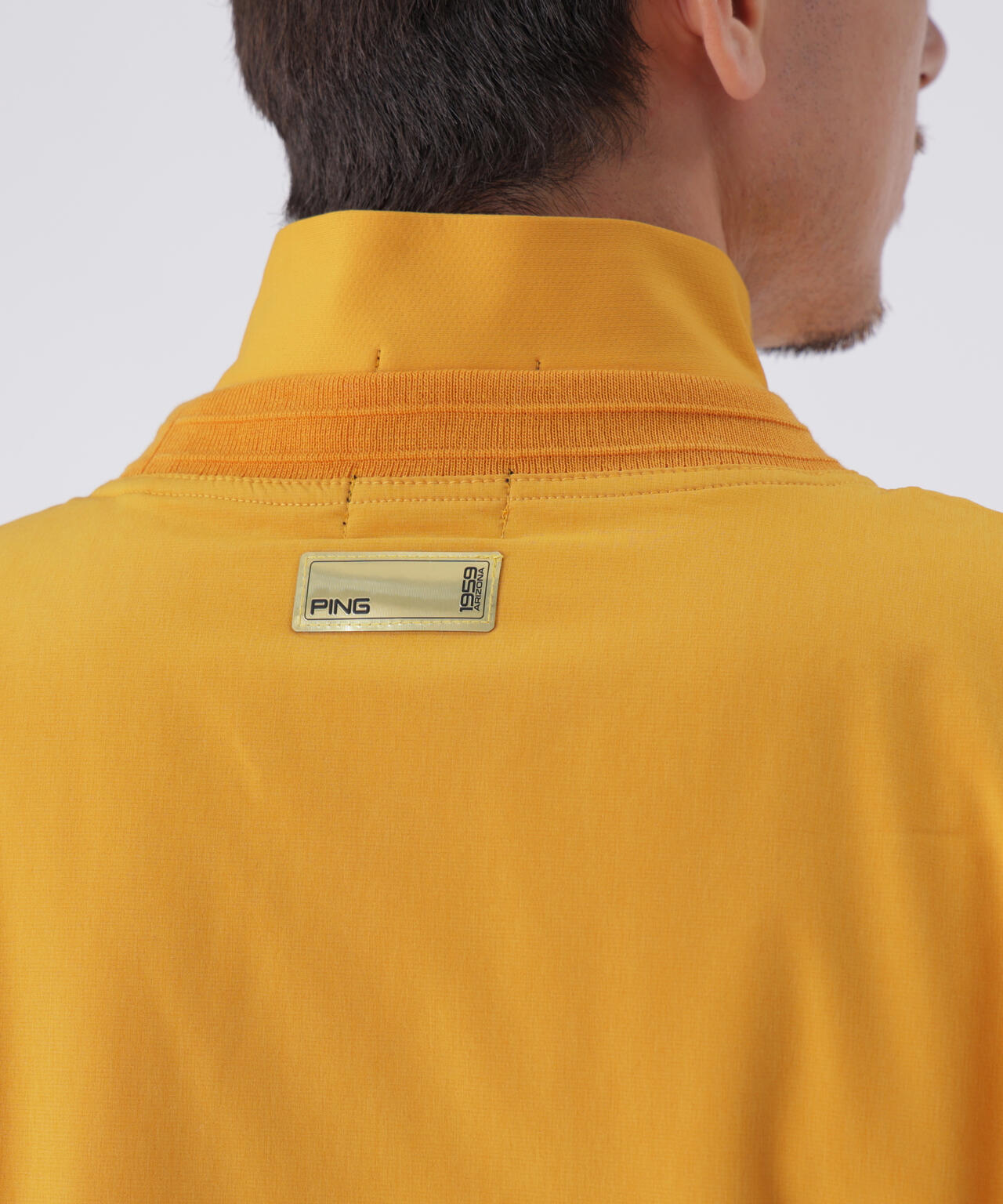 【PING APPAREL】全方向ストレッチ/ダブルフェイス ツインレイヤードアウター <GOLD> (MENS)