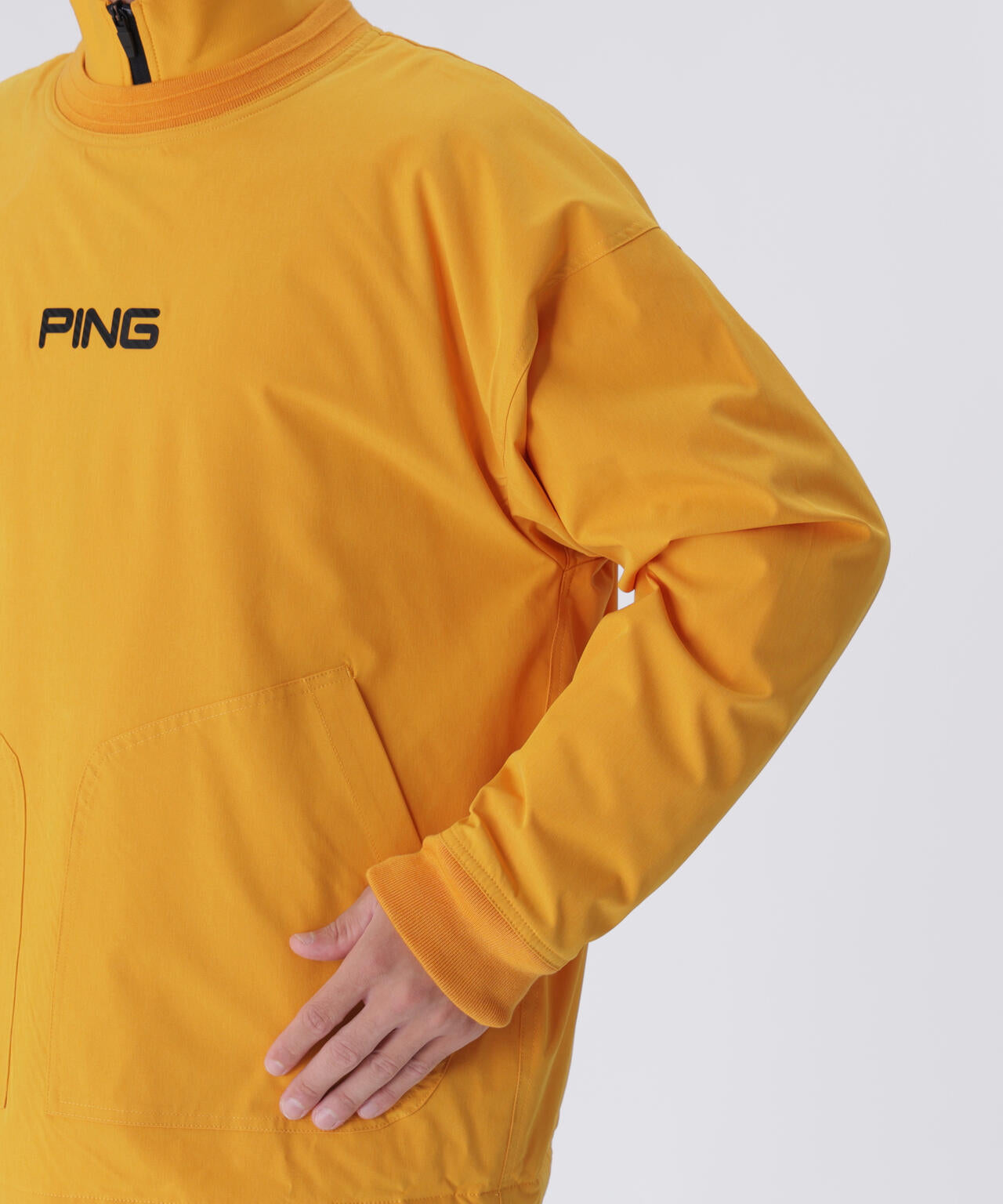 【PING APPAREL】全方向ストレッチ/ダブルフェイス ツインレイヤードアウター <GOLD> (MENS)